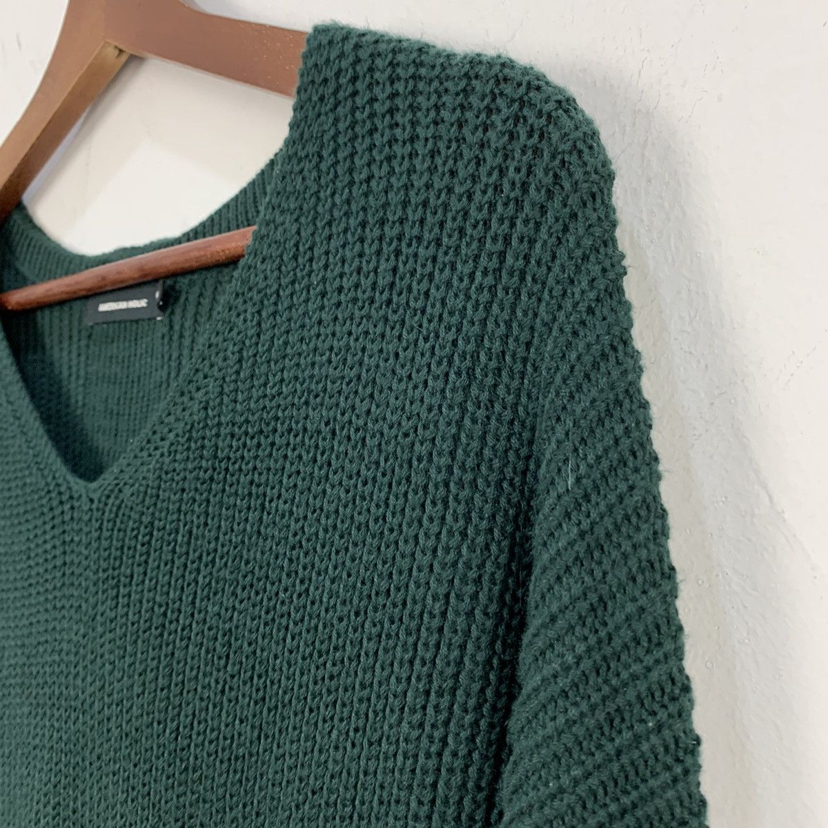 Aran Isles Knitwear × Japanese Brand AMERICAN HOLIC Crochet Aran Cable Knitwear Pullover Sweater Size US M / EU 48-50 / 2 - 8 Thumbnail