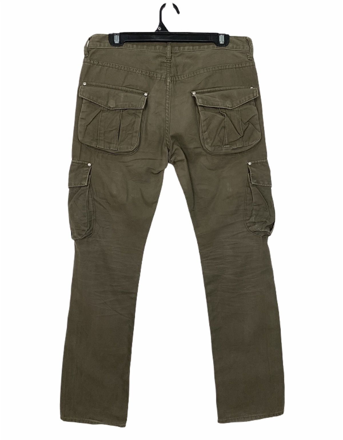 Japanese Brand × Seditionaries × Takeo Kikuchi TK MIXPICE Multipocket Baggie Parachute Military Cargo Pant Size US 33 - 2 Thumbnail