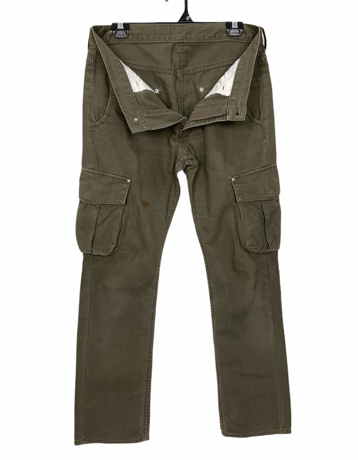 Japanese Brand × Seditionaries × Takeo Kikuchi TK MIXPICE Multipocket Baggie Parachute Military Cargo Pant Size US 33 - 3 Thumbnail