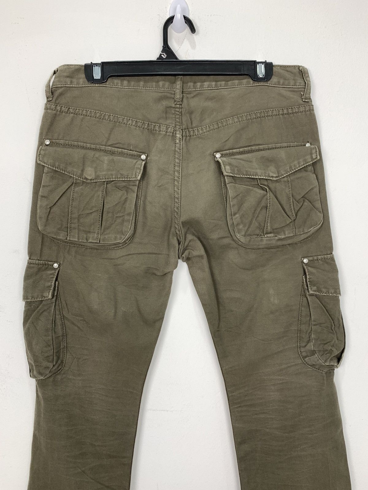 Japanese Brand × Seditionaries × Takeo Kikuchi TK MIXPICE Multipocket Baggie Parachute Military Cargo Pant Size US 33 - 9 Thumbnail