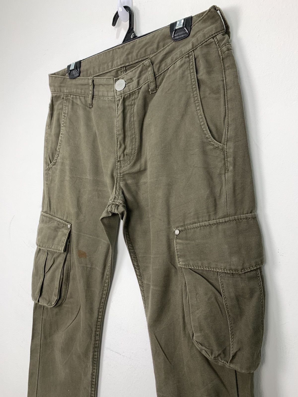 Japanese Brand × Seditionaries × Takeo Kikuchi TK MIXPICE Multipocket Baggie Parachute Military Cargo Pant Size US 33 - 7 Thumbnail