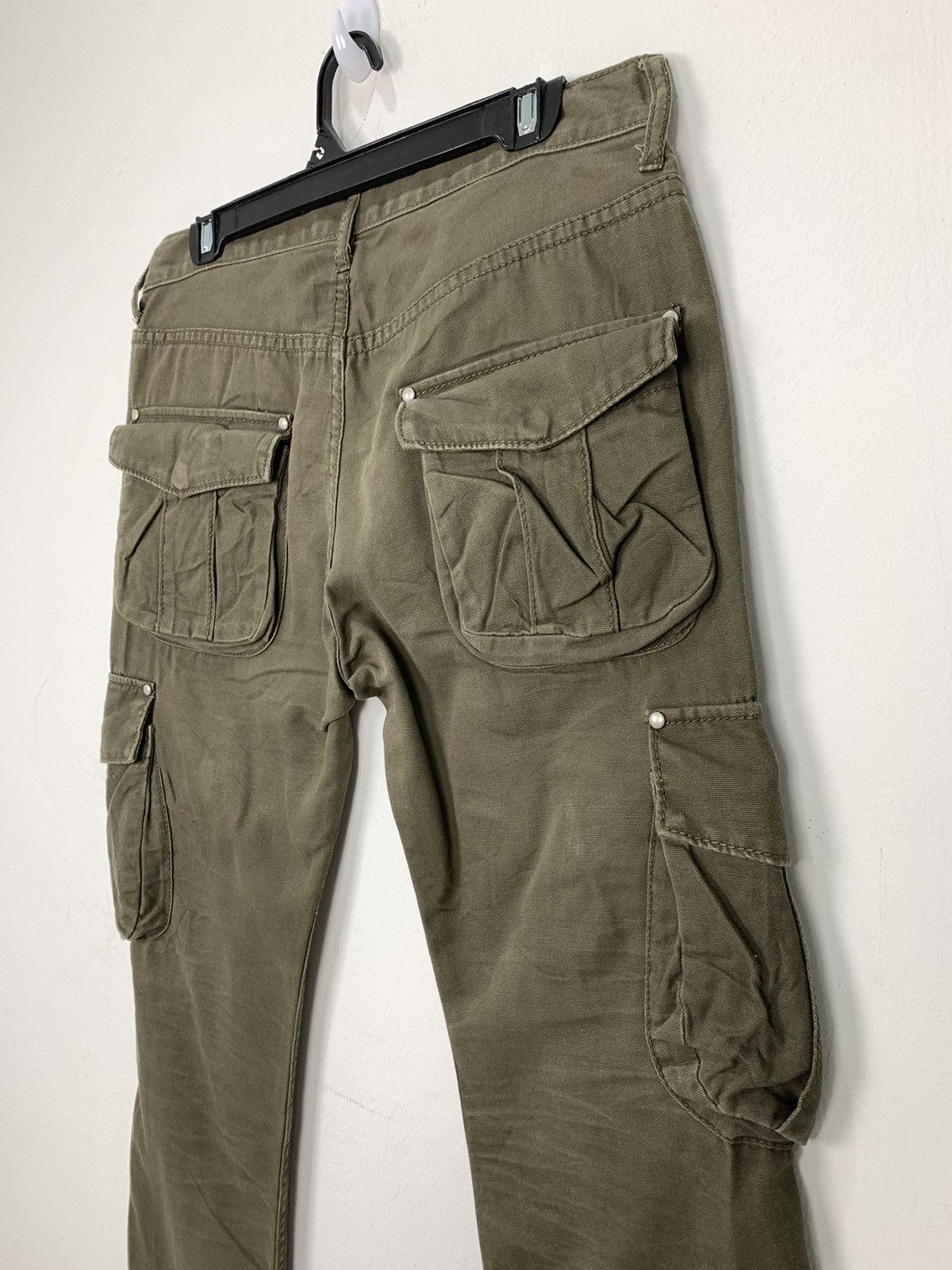Japanese Brand × Seditionaries × Takeo Kikuchi TK MIXPICE Multipocket Baggie Parachute Military Cargo Pant Size US 33 - 12 Thumbnail