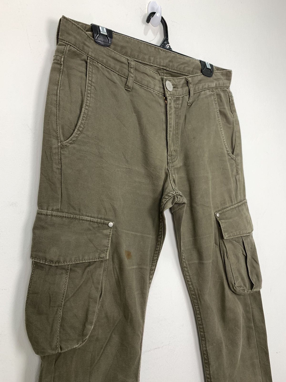 Japanese Brand × Seditionaries × Takeo Kikuchi TK MIXPICE Multipocket Baggie Parachute Military Cargo Pant Size US 33 - 6 Thumbnail
