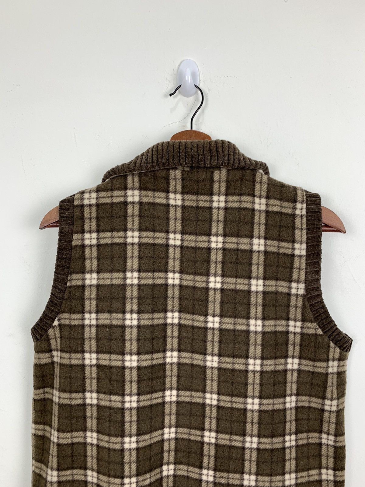 Cifonelli LACIFONELI Rare Fleece Weatherwear Tartan Plaid Vest Jacket Size US M / EU 48-50 / 2 - 14 Thumbnail