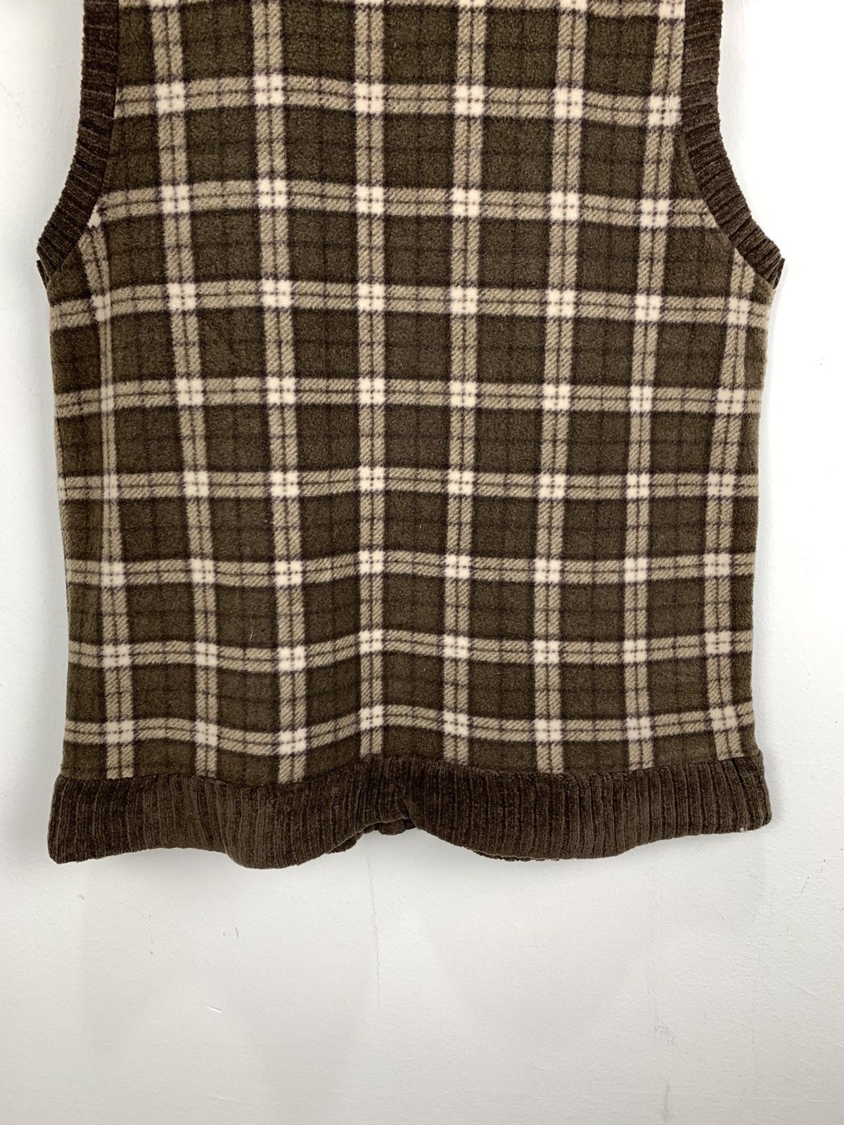 Cifonelli LACIFONELI Rare Fleece Weatherwear Tartan Plaid Vest Jacket Size US M / EU 48-50 / 2 - 15 Thumbnail