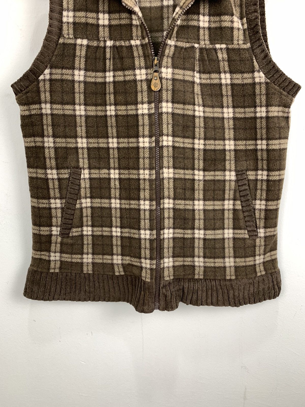 Cifonelli LACIFONELI Rare Fleece Weatherwear Tartan Plaid Vest Jacket Size US M / EU 48-50 / 2 - 7 Thumbnail