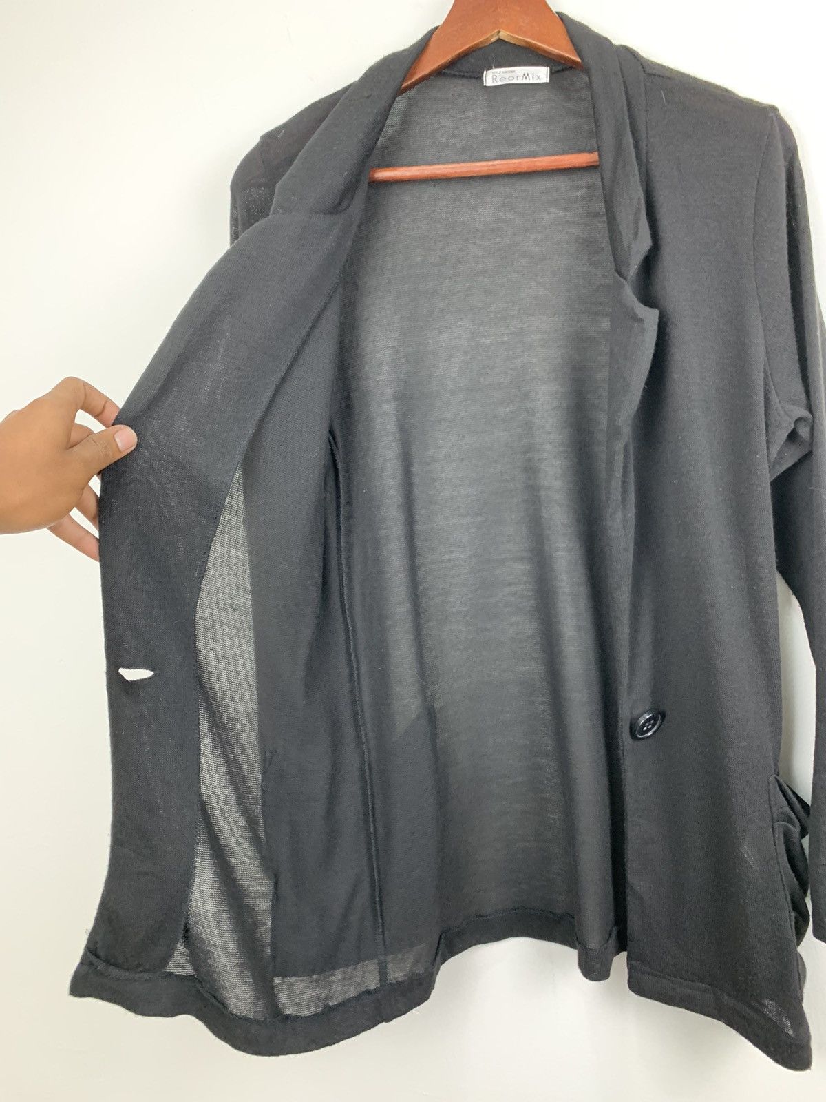 Designer × Japanese Brand REORMIX Button Knitwear Multipocket Cardigan Light Jacket Size US M / EU 48-50 / 2 - 3 Thumbnail