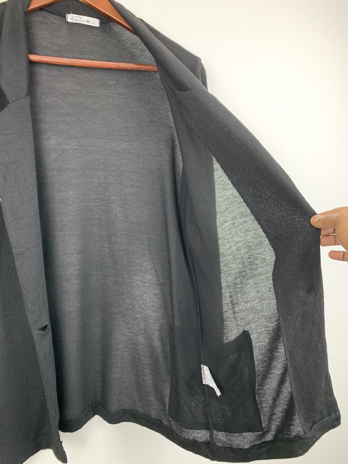 Designer × Japanese Brand REORMIX Button Knitwear Multipocket Cardigan Light Jacket Size US M / EU 48-50 / 2 - 4 Thumbnail