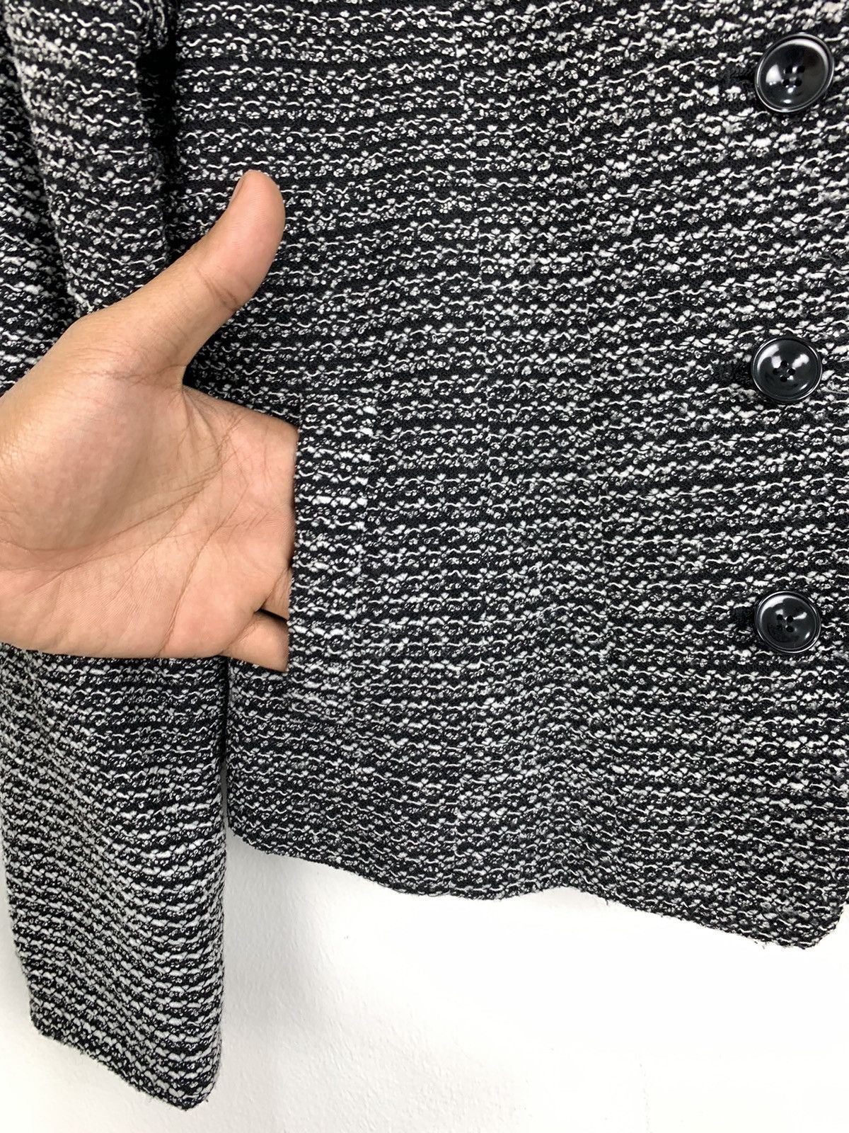 Designer × Japanese Brand RANGE ROVER Embroidered Knit Lining Versatile Luxury Blazer Size S / US 4 / IT 40 - 8 Thumbnail