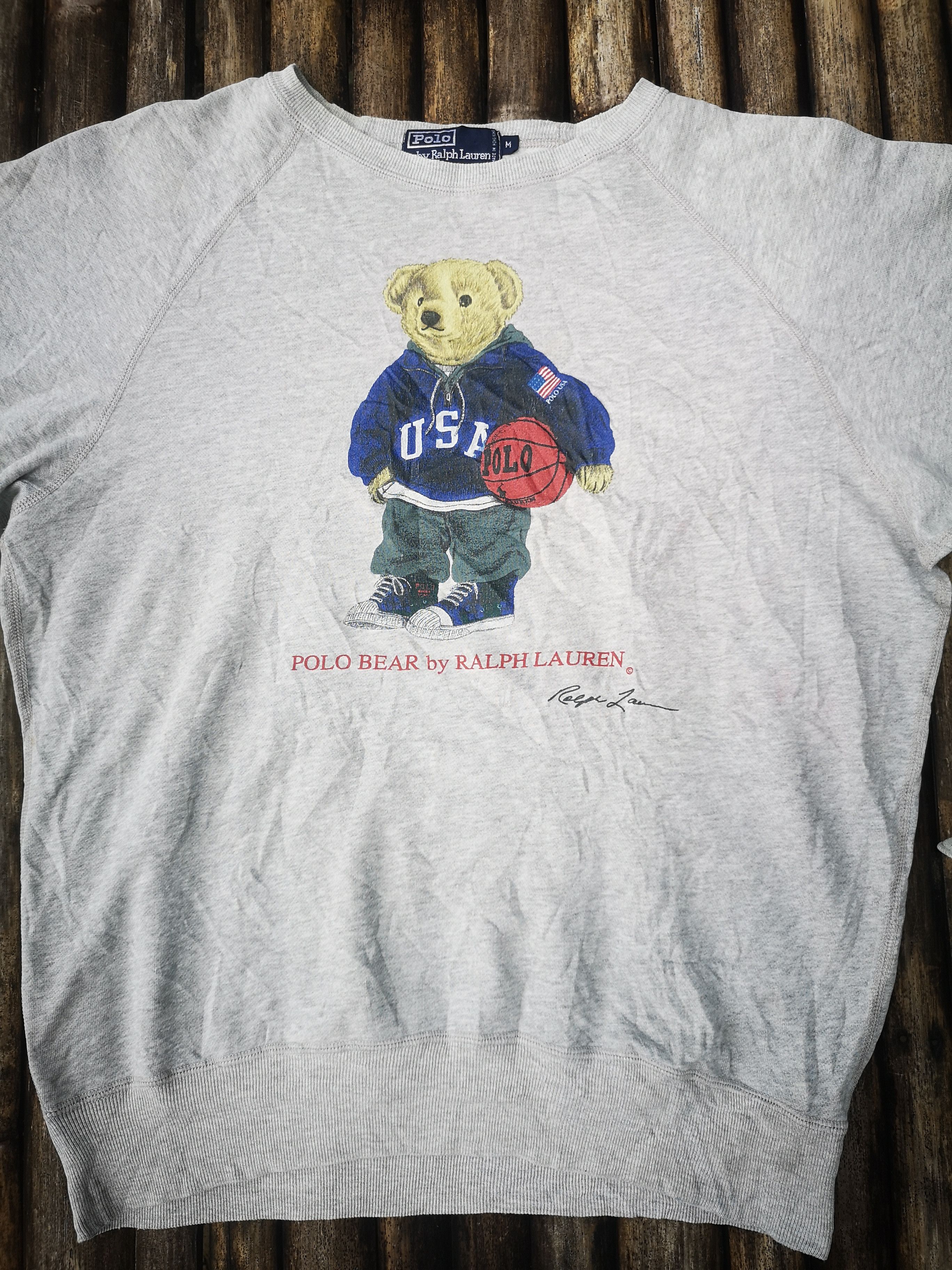 Polo Ralph Lauren Vintage Polo Bear By Ralph Lauren Size US M / EU 48-50 / 2 - 5 Thumbnail