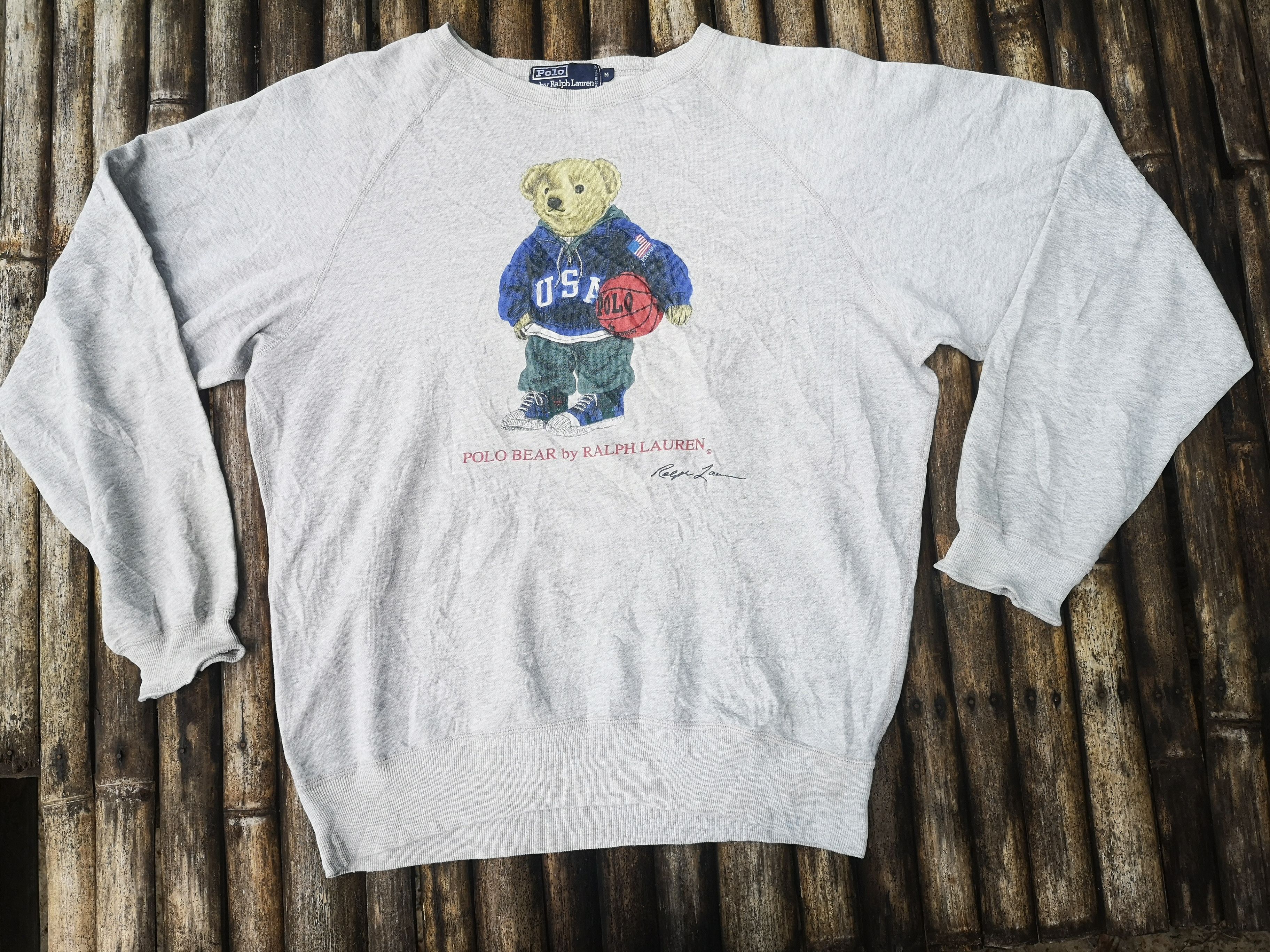 Polo Ralph Lauren Vintage Polo Bear By Ralph Lauren Size US M / EU 48-50 / 2 - 3 Thumbnail