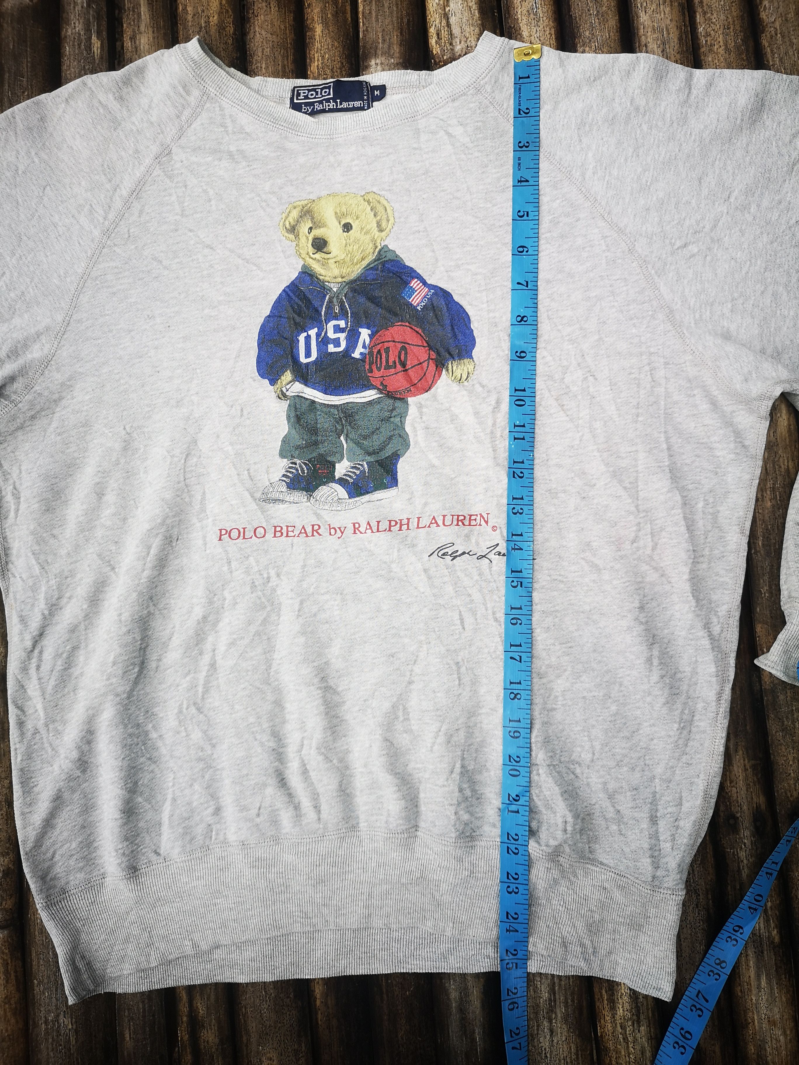 Polo Ralph Lauren Vintage Polo Bear By Ralph Lauren Size US M / EU 48-50 / 2 - 13 Thumbnail