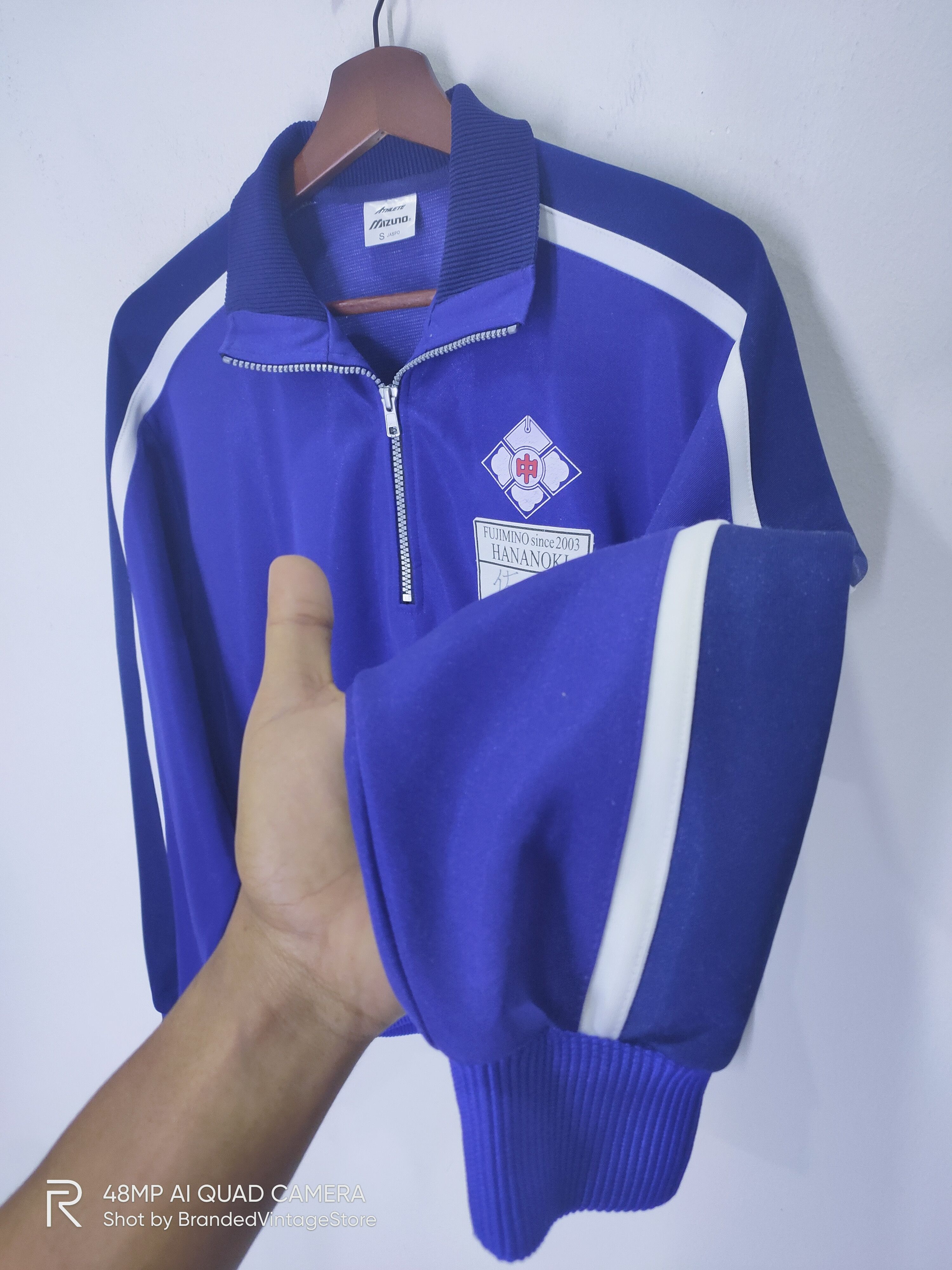 Mizuno × Vintage Vintage MIZUNO Sportwear Zip Sweatshirt CoachVarsity Jacket Size US M / EU 48-50 / 2 - 5 Thumbnail