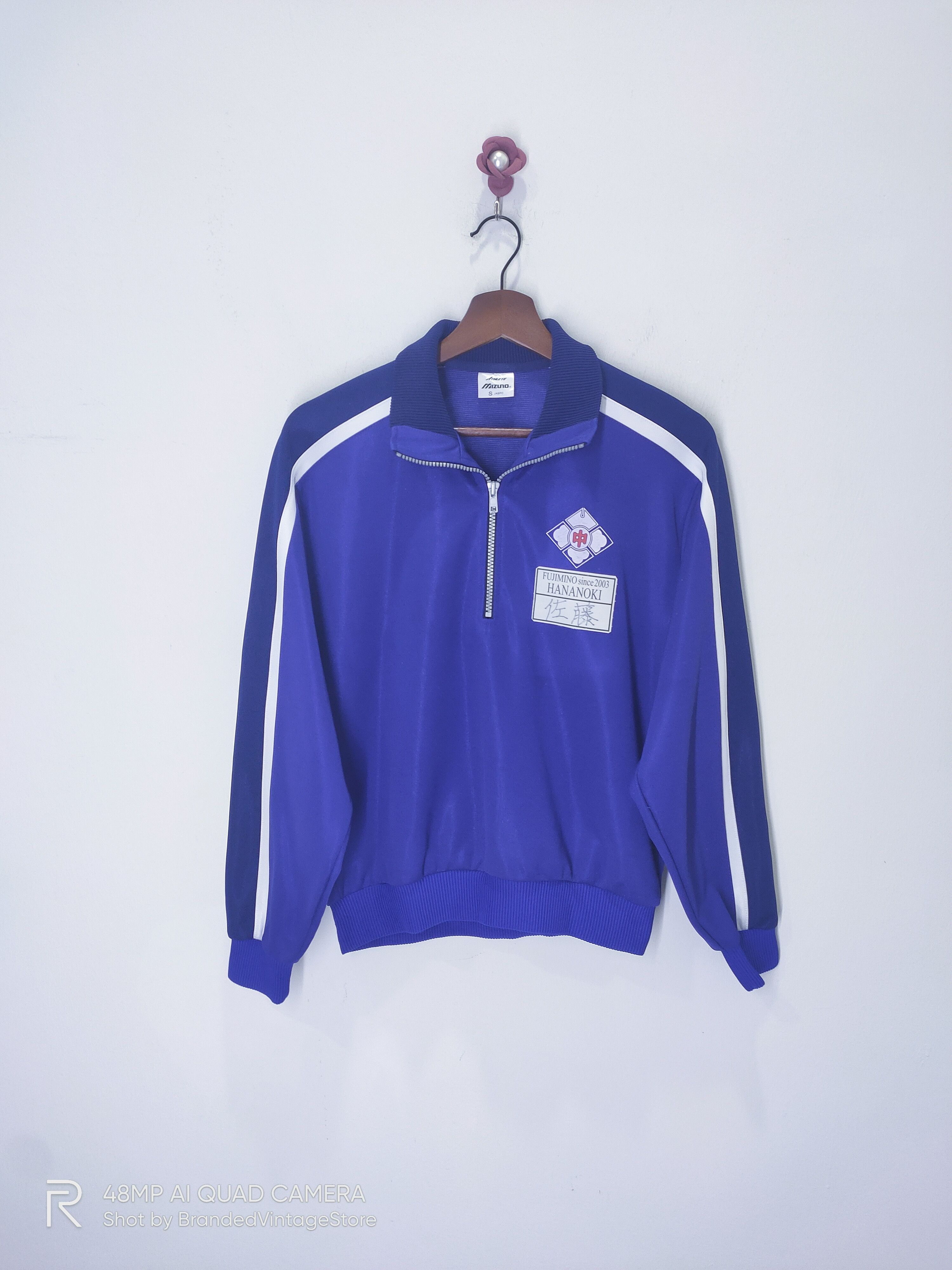 Mizuno × Vintage Vintage MIZUNO Sportwear Zip Sweatshirt CoachVarsity Jacket Size US M / EU 48-50 / 2 - 1 Thumbnail