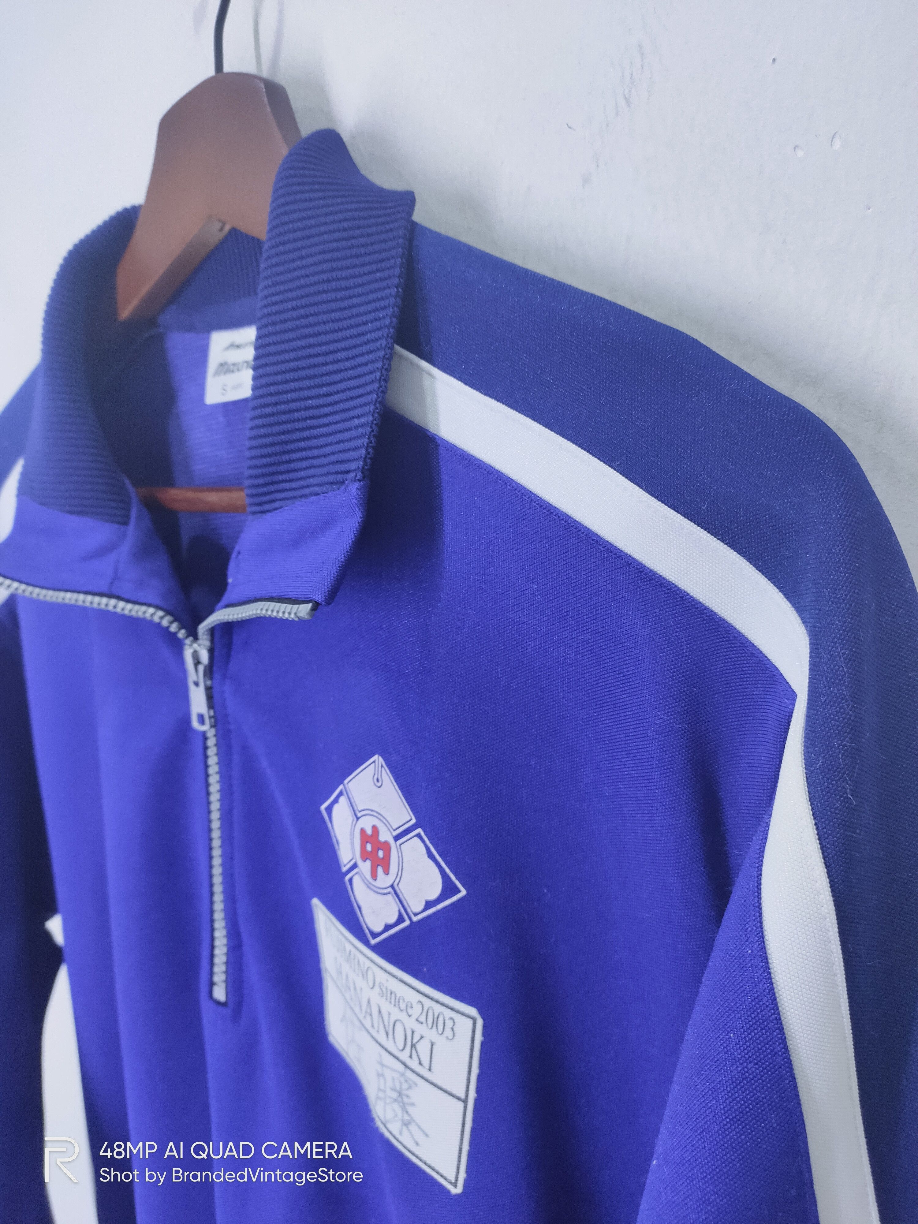 Mizuno × Vintage Vintage MIZUNO Sportwear Zip Sweatshirt CoachVarsity Jacket Size US M / EU 48-50 / 2 - 4 Thumbnail