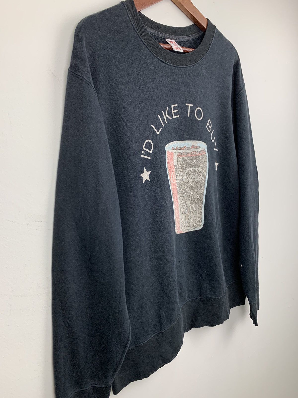 Coca Cola × Uniqlo UNIQLO COCA COLA Beer BigLogo Graphic Streetwear Sweatshirt Size US L / EU 52-54 / 3 - 7 Thumbnail