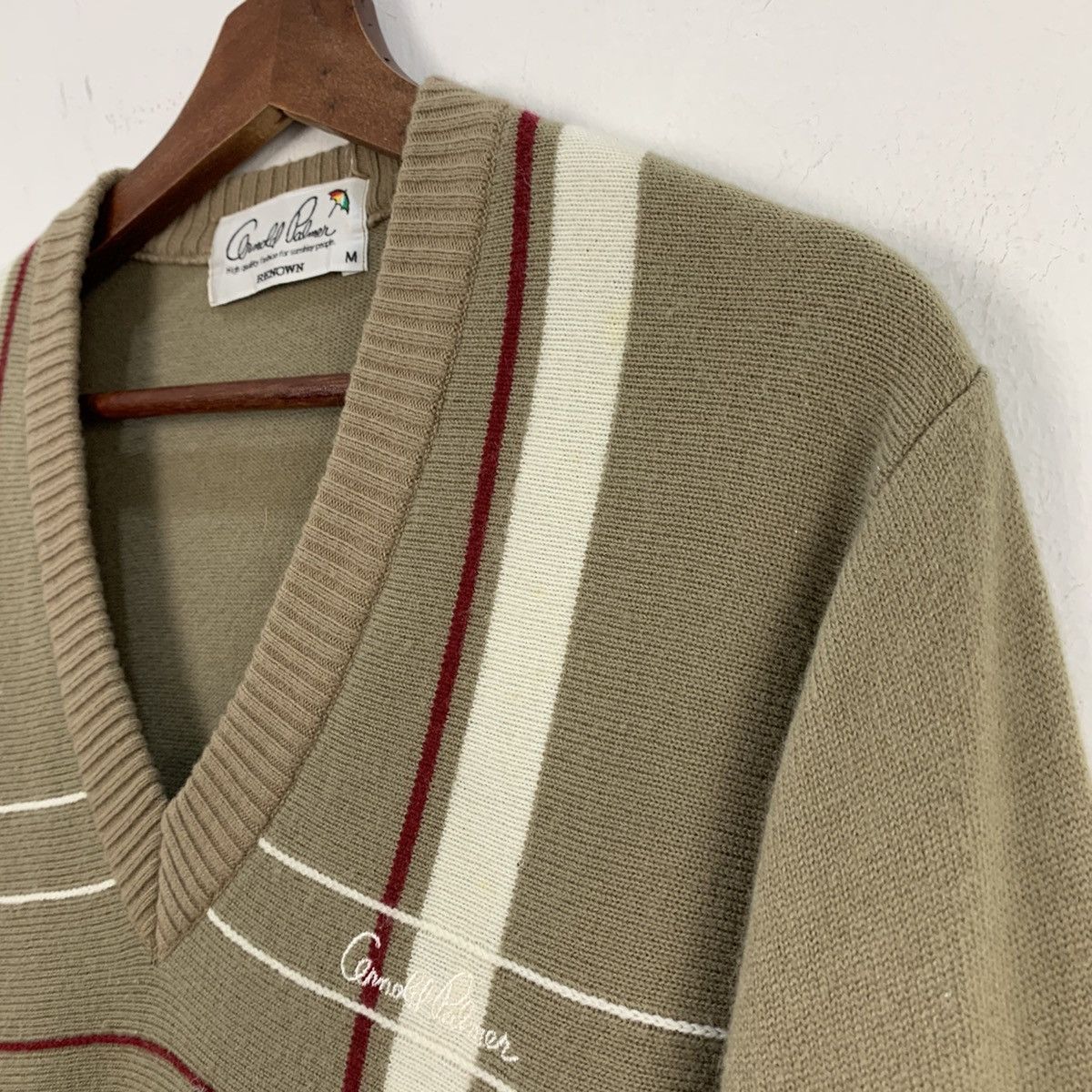 Aran Isles Knitwear ARNOLD PALMER Intarsia Knitwear Pullover Sweatshirt Sweater Size US M / EU 48-50 / 2 - 10 Thumbnail