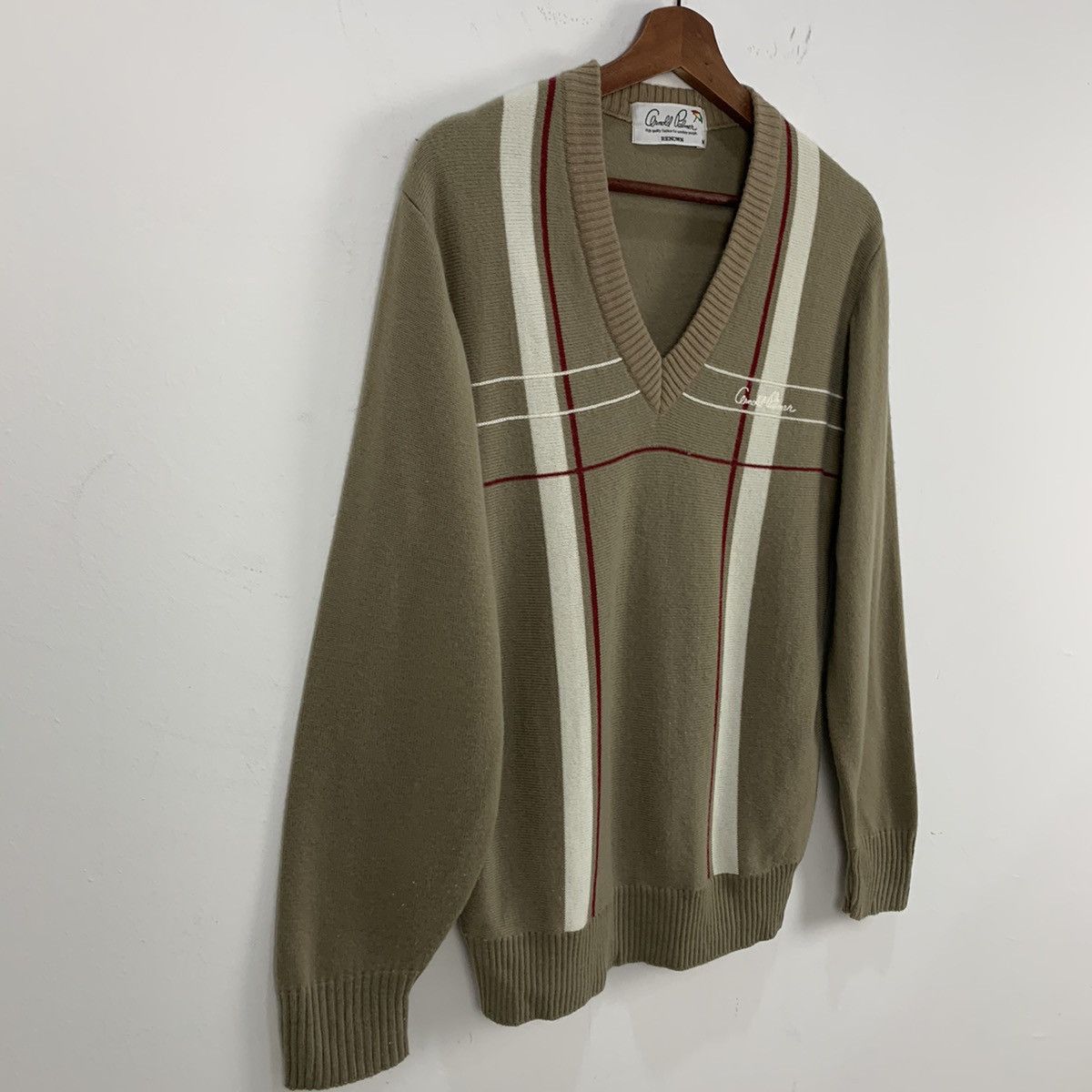 Aran Isles Knitwear ARNOLD PALMER Intarsia Knitwear Pullover Sweatshirt Sweater Size US M / EU 48-50 / 2 - 5 Thumbnail