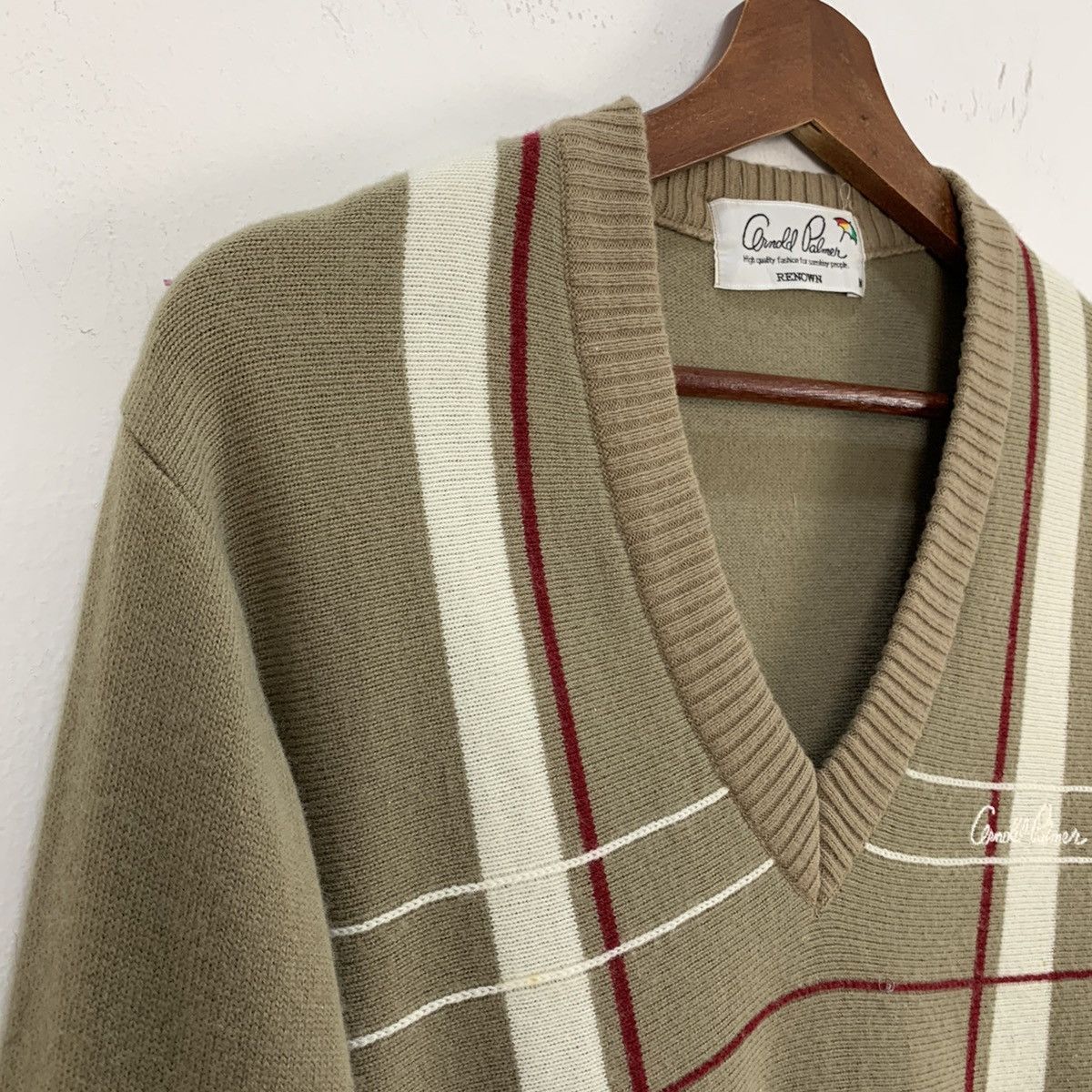 Aran Isles Knitwear ARNOLD PALMER Intarsia Knitwear Pullover Sweatshirt Sweater Size US M / EU 48-50 / 2 - 9 Thumbnail