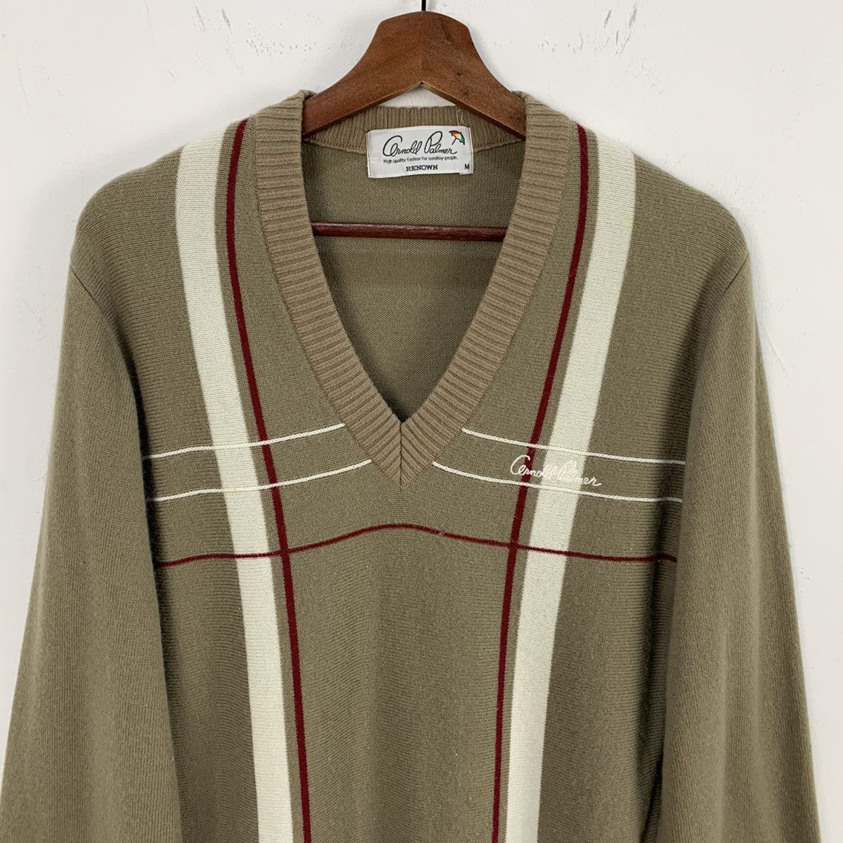 Aran Isles Knitwear ARNOLD PALMER Intarsia Knitwear Pullover Sweatshirt Sweater Size US M / EU 48-50 / 2 - 3 Thumbnail