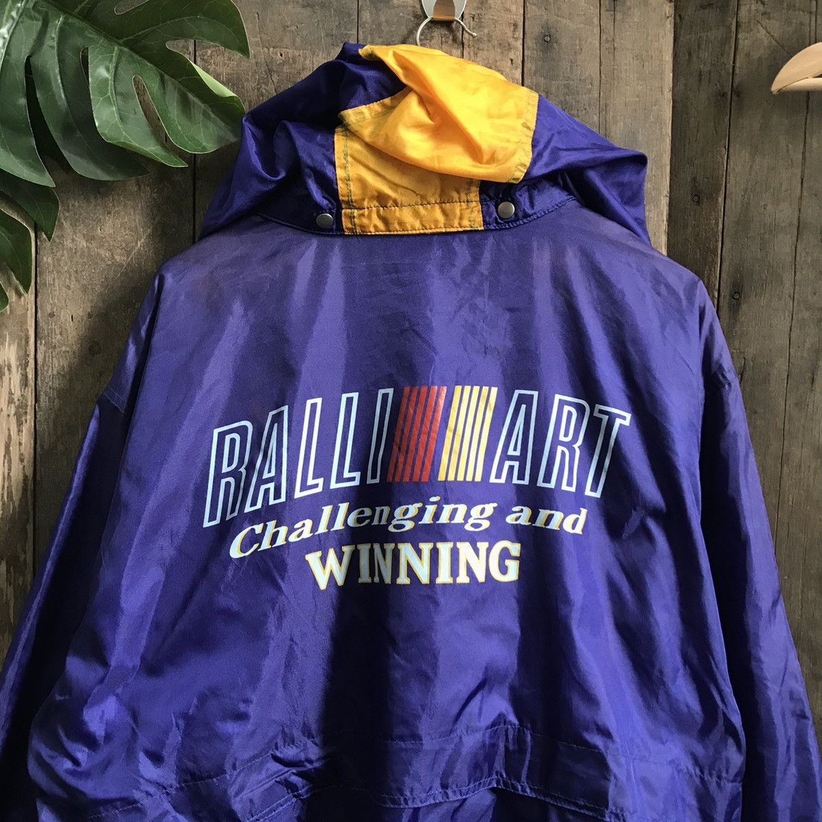 Vintage Vintage Ralliart ClubMan Windbreaker Jacket Size US L / EU 52-54 / 3 - 2 Thumbnail