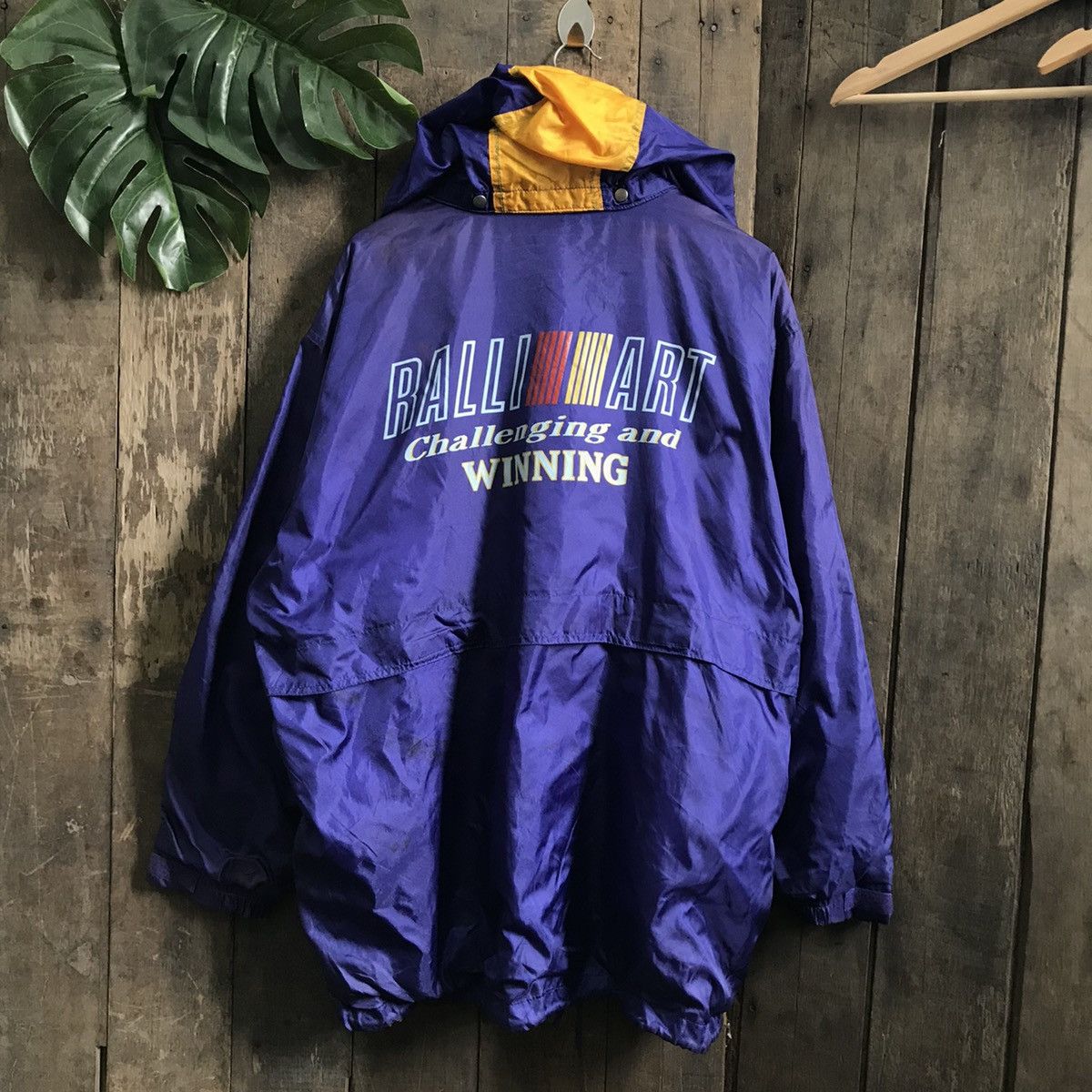 Vintage Vintage Ralliart ClubMan Windbreaker Jacket Size US L / EU 52-54 / 3 - 1 Thumbnail