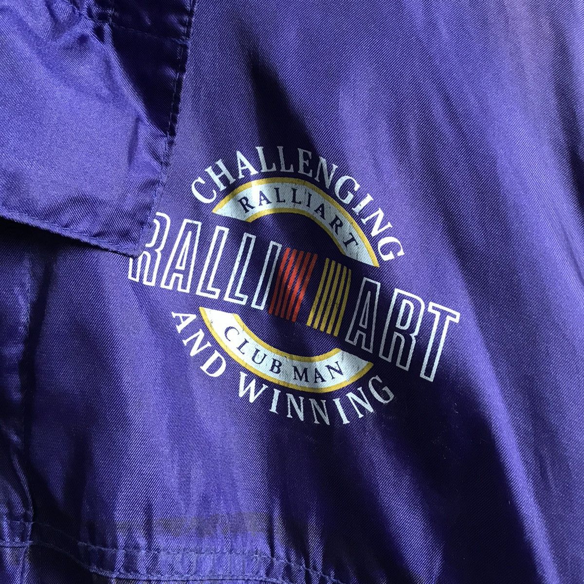 Vintage Vintage Ralliart ClubMan Windbreaker Jacket Size US L / EU 52-54 / 3 - 5 Thumbnail