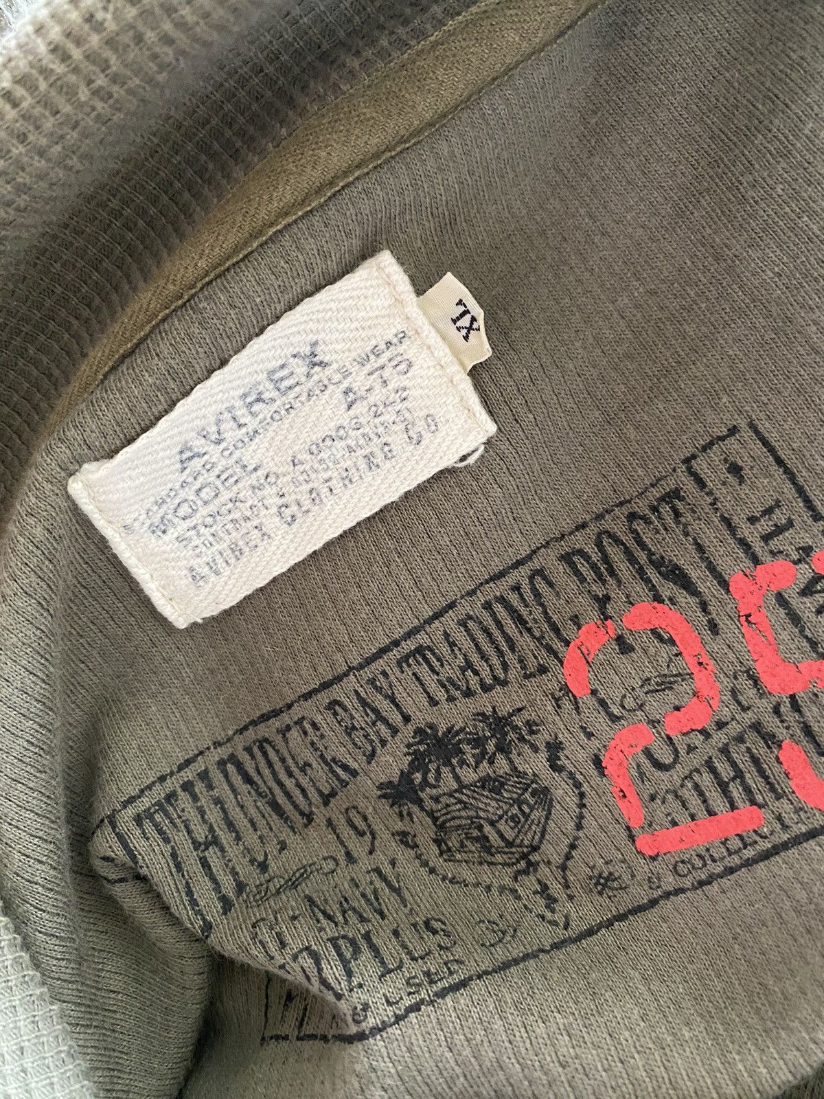 Avirex × Voodoo Tactical Avirex U.S Army Zipper Long Sleeve Size US XL / EU 56 / 4 - 6 Thumbnail