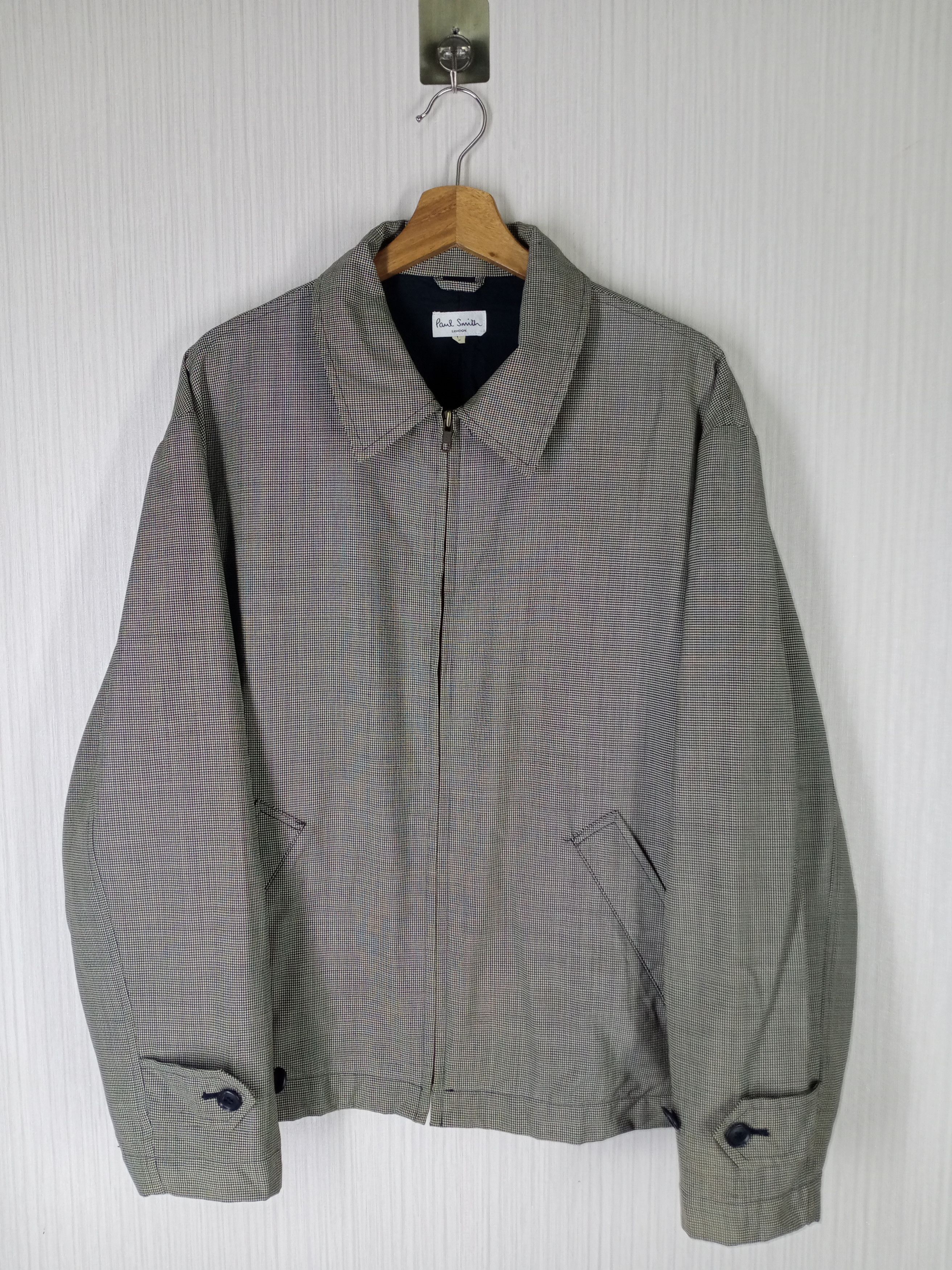 Rare Vintage Paul Smith London Zipper Up Jacket