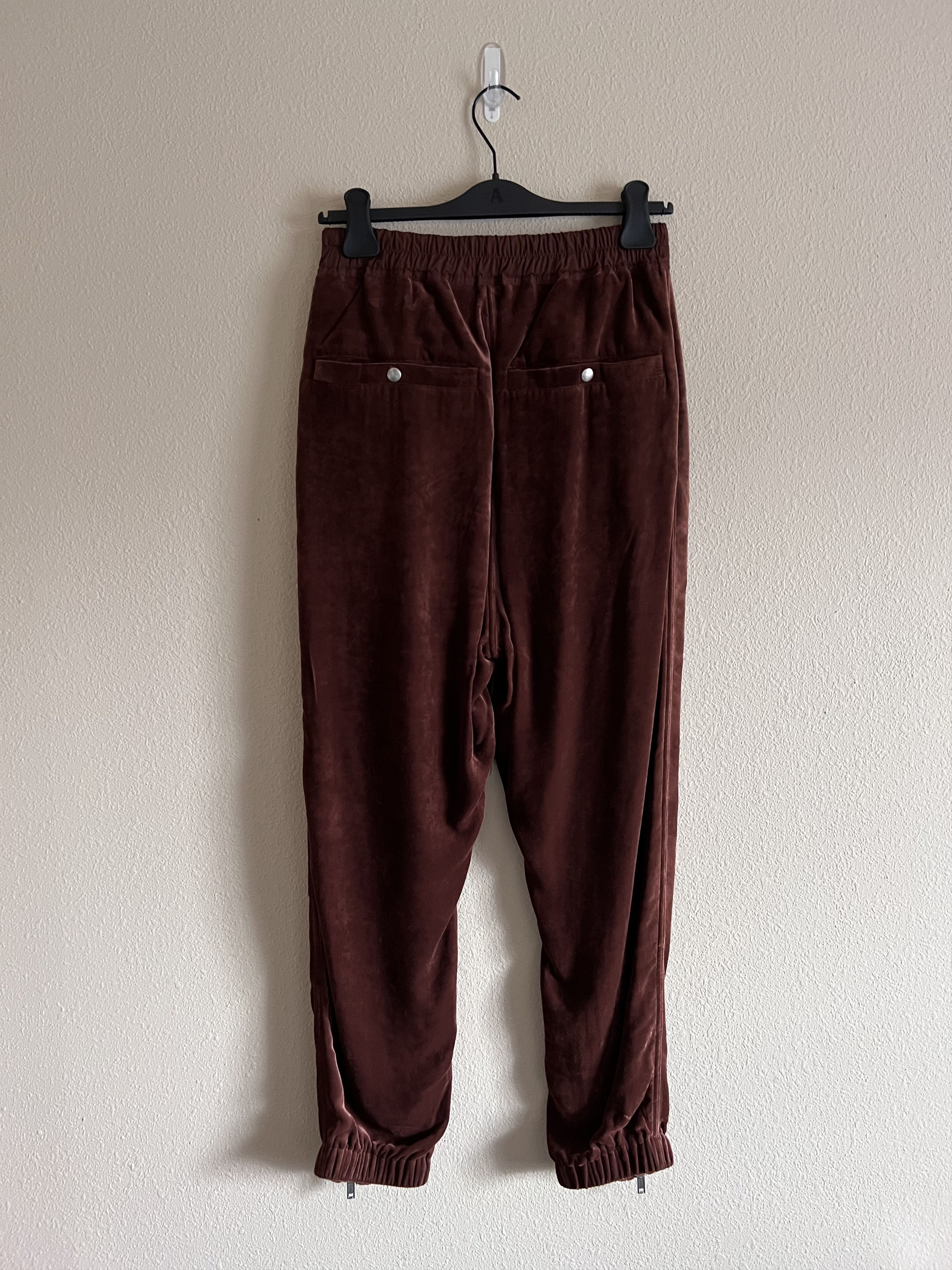 Rick Owens Rick Owens Strobe Tecuatl Track Pants in Macassar Size US 32 / EU 48 - 5 Thumbnail
