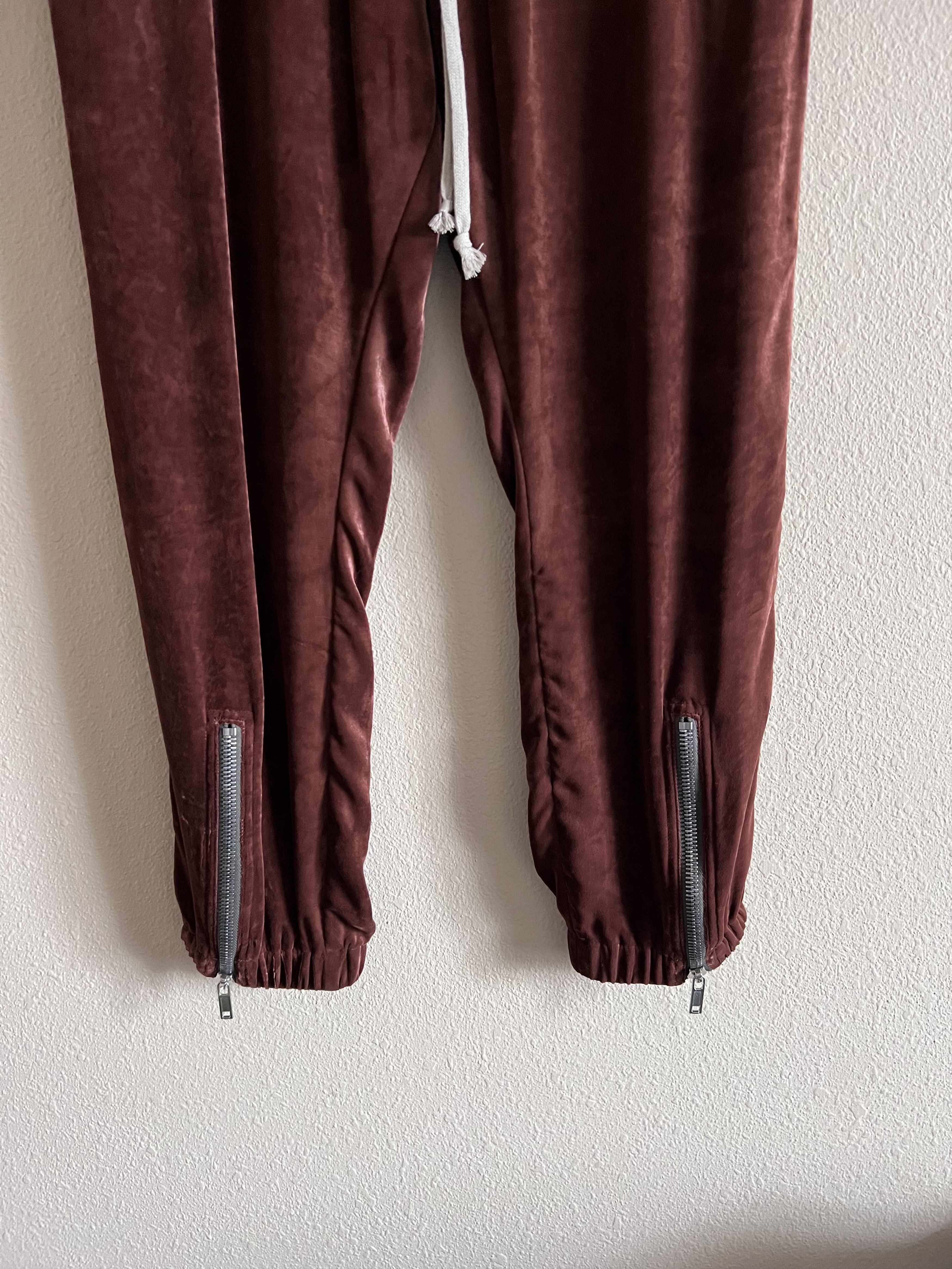 Rick Owens Rick Owens Strobe Tecuatl Track Pants in Macassar Size US 32 / EU 48 - 3 Thumbnail