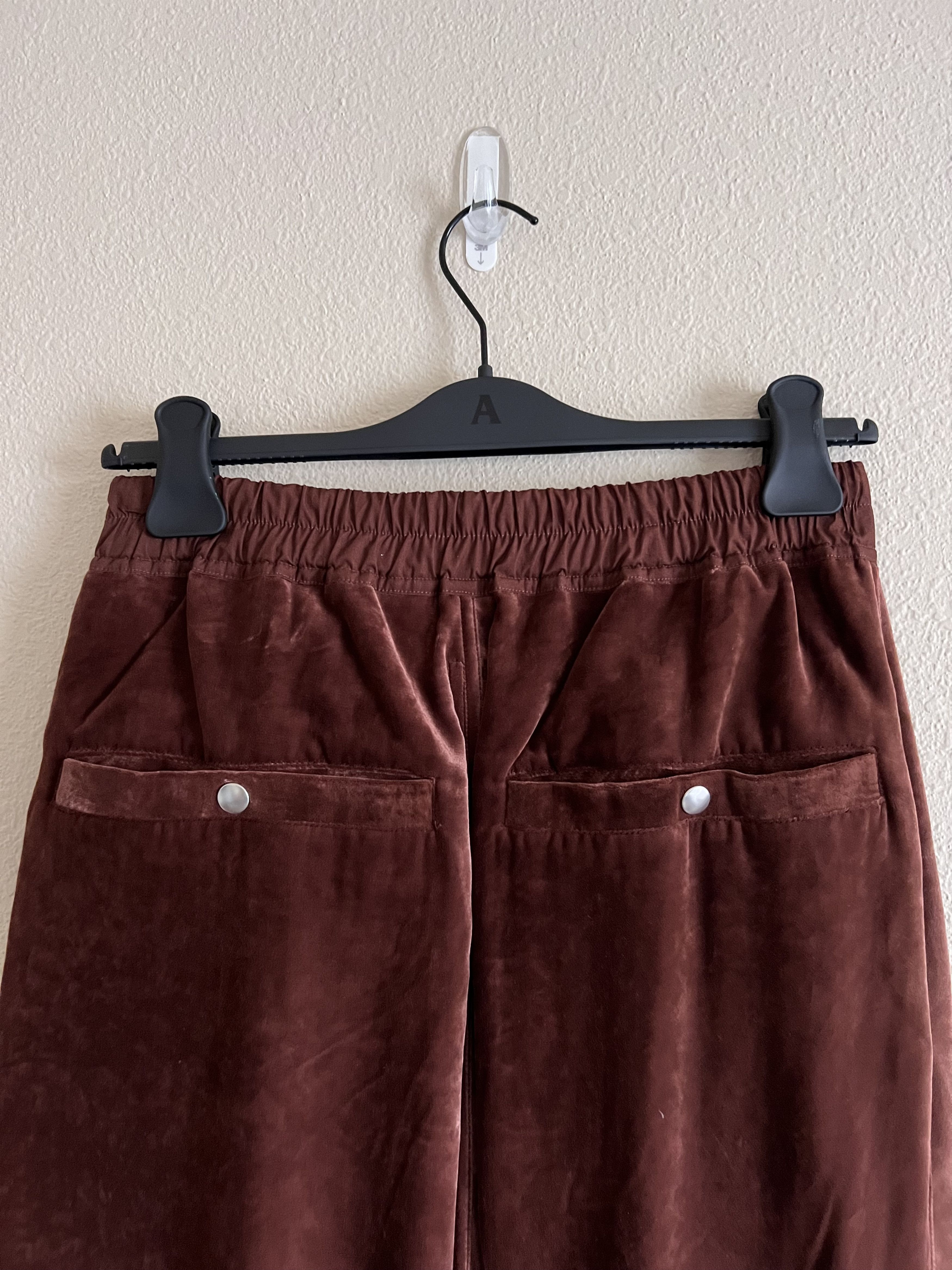 Rick Owens Rick Owens Strobe Tecuatl Track Pants in Macassar Size US 32 / EU 48 - 6 Thumbnail