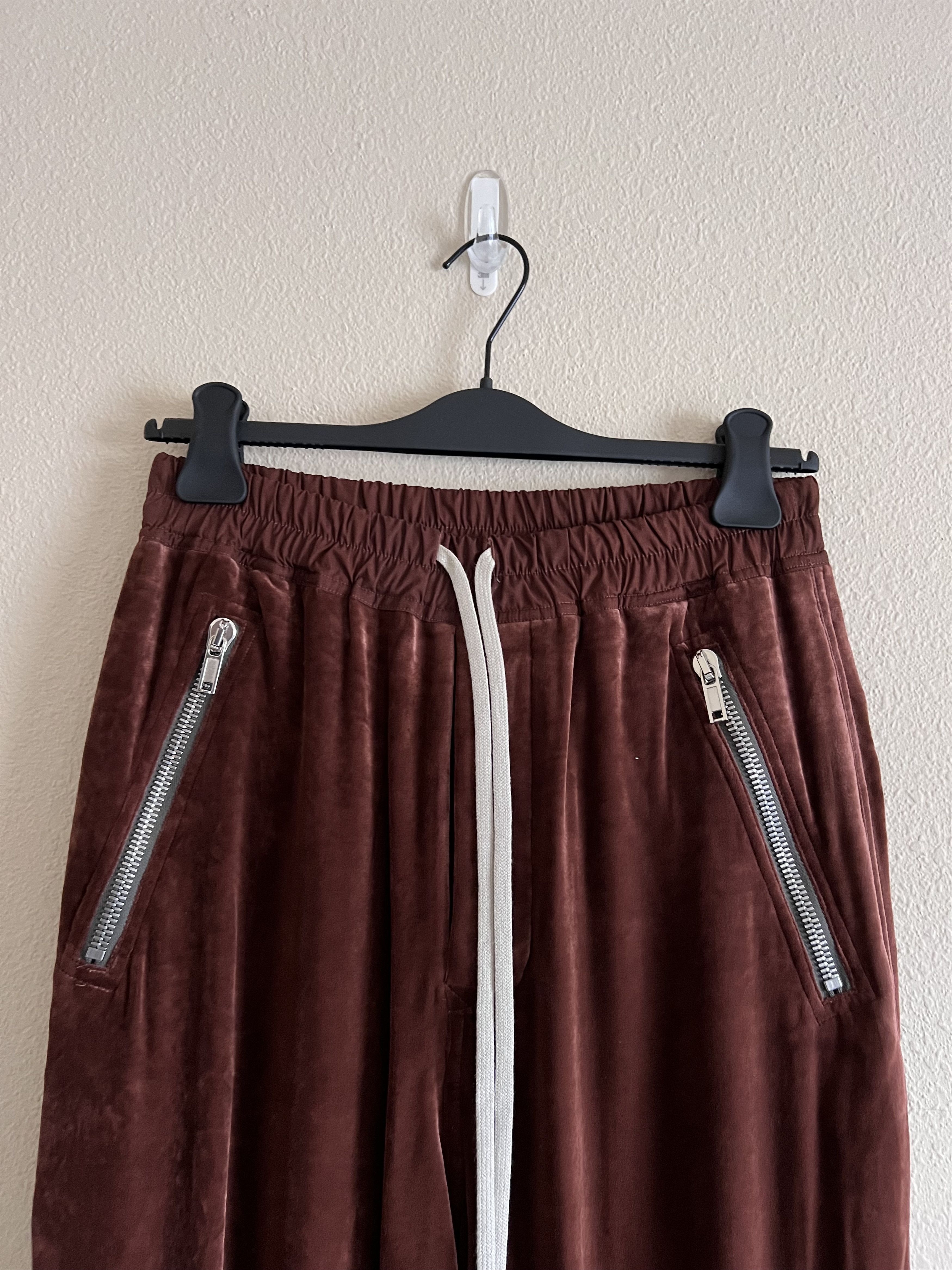 Rick Owens Rick Owens Strobe Tecuatl Track Pants in Macassar Size US 32 / EU 48 - 2 Thumbnail