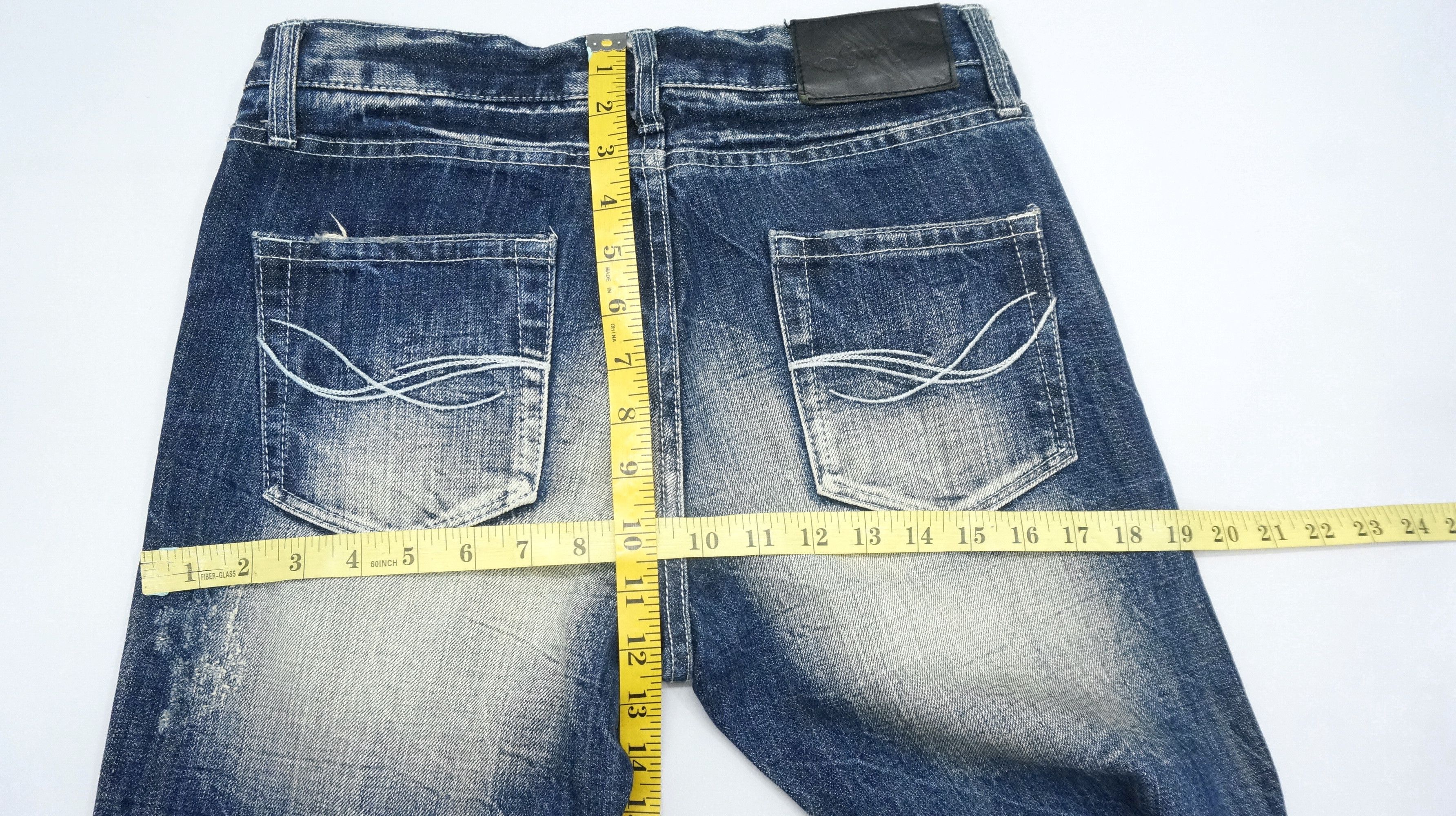 Japanese Brand Flared VTG 🔥 CAVARIA Japan Distressed Ripped Jeans Size US 29 - 18 Thumbnail