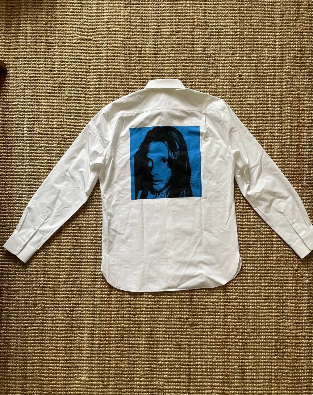 image of Andy Warhol Sandra Shirt Size 40 in White, Men's