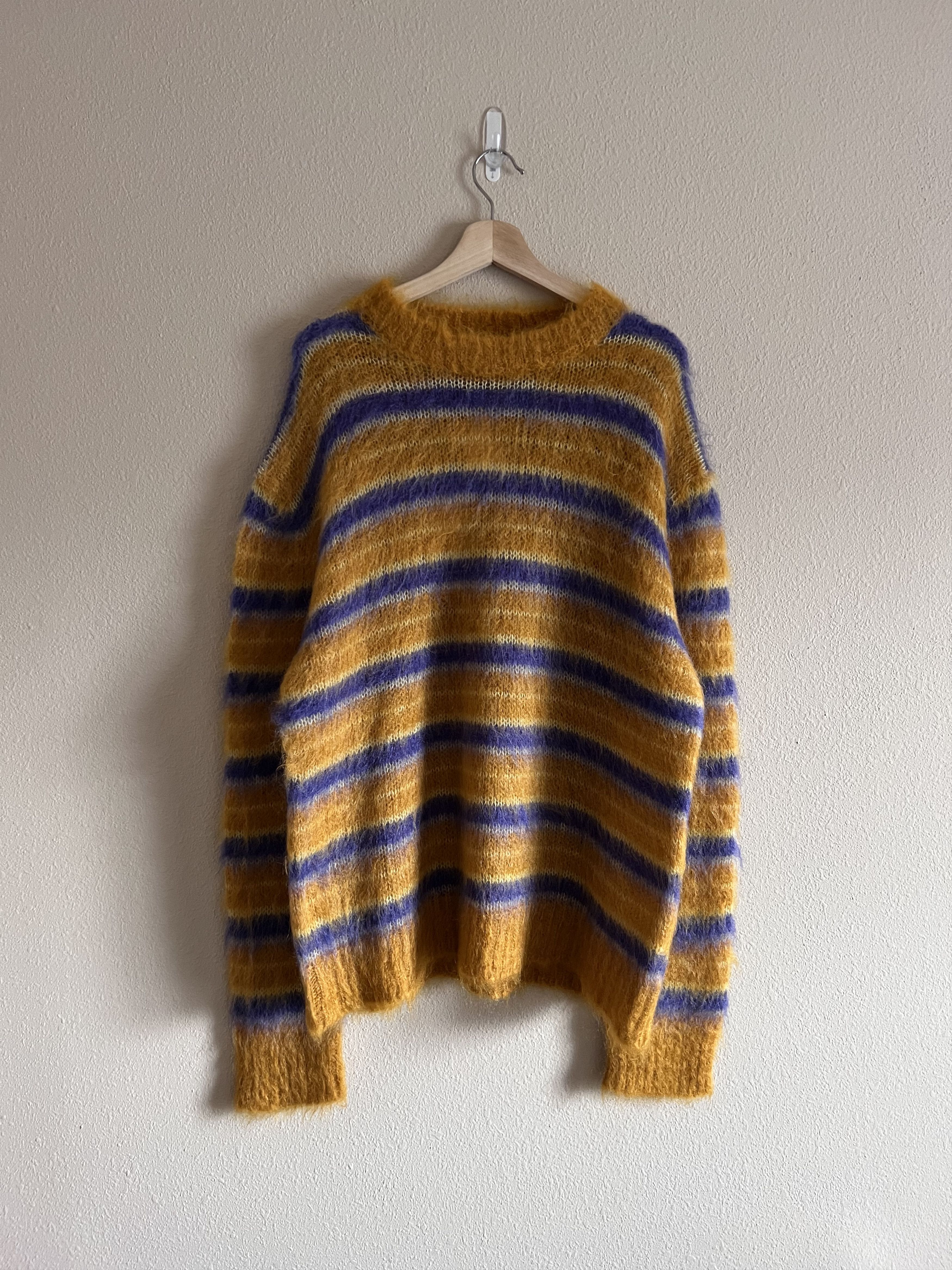 Marni Marni Mohair Sweater Gold Size US L / EU 52-54 / 3 - 1 Thumbnail