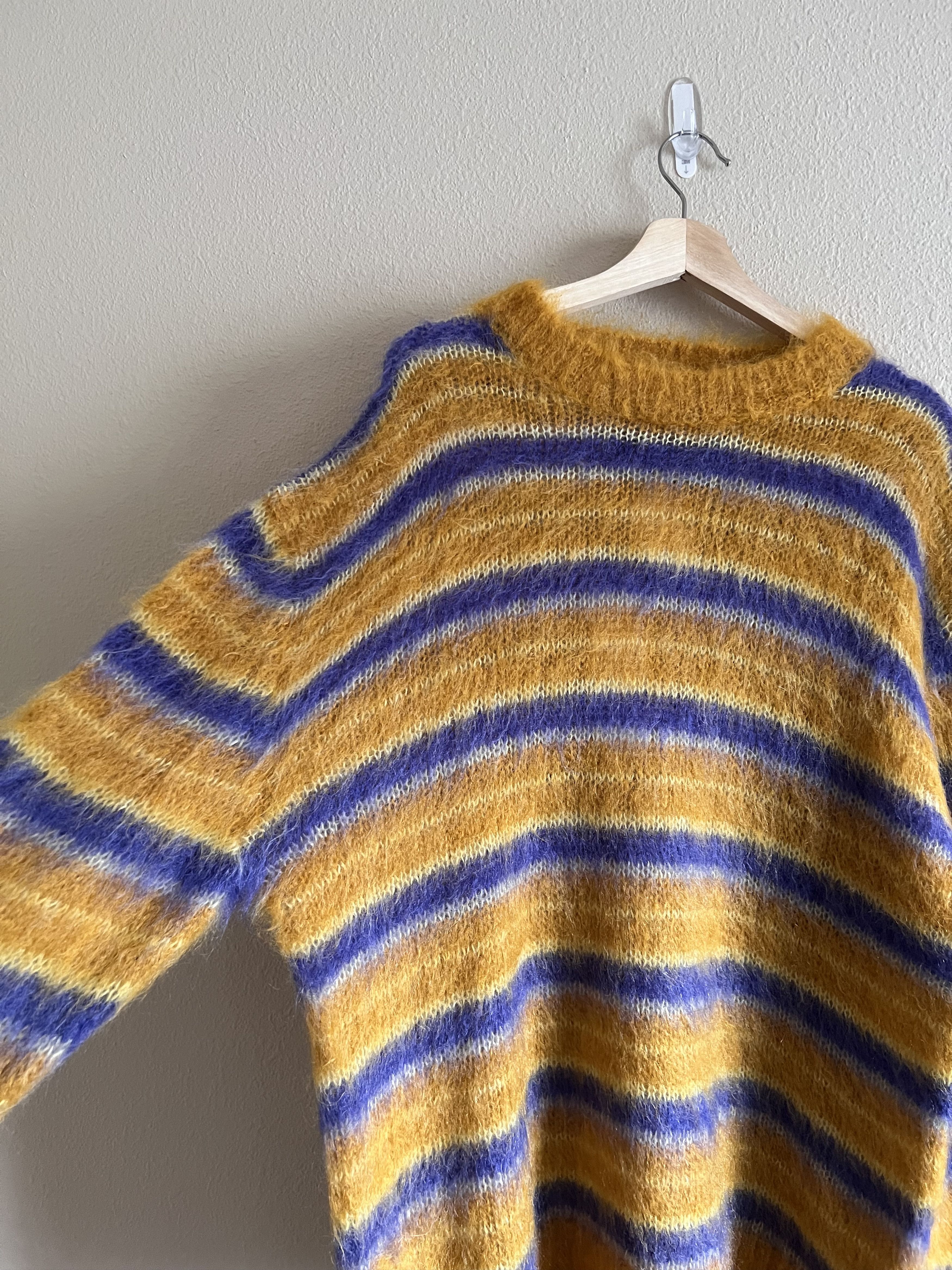 Marni Marni Mohair Sweater Gold Size US L / EU 52-54 / 3 - 4 Thumbnail