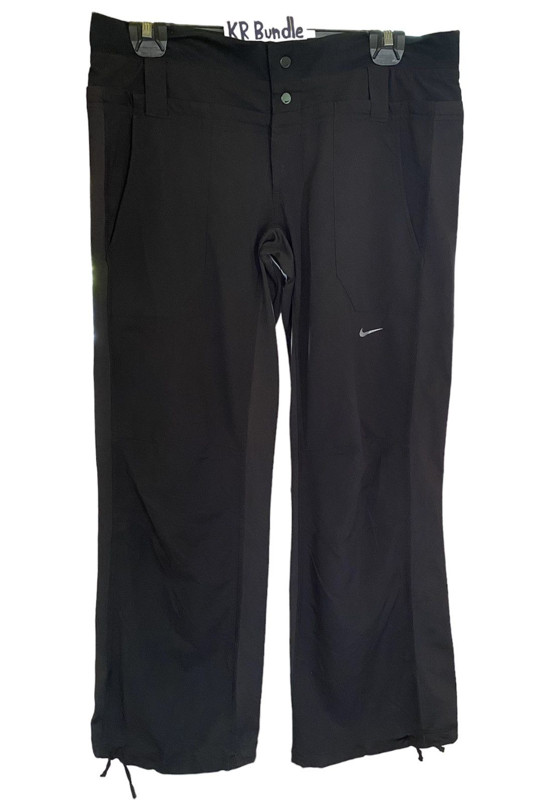 Nike Vintage Nike Baggy Nylon Track Pants Size 32" / US 10 / IT 46 - 1 Thumbnail