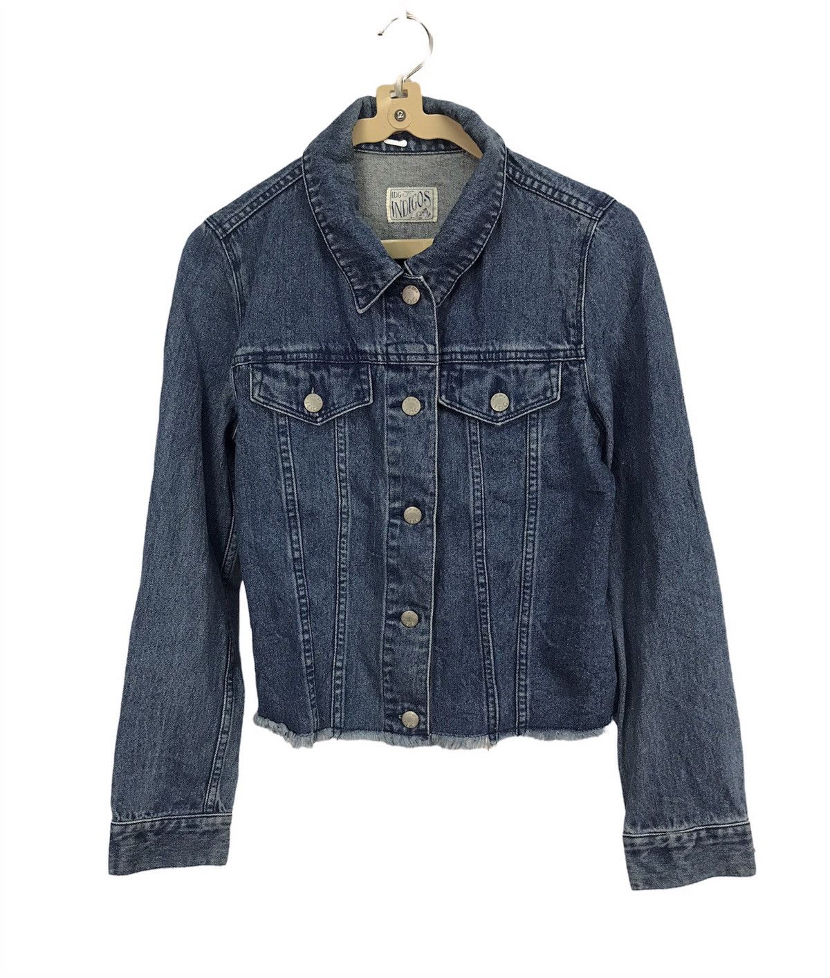 Indigo × Japanese Brand Vintage indigos button up denim jacket Size S / US 4 / IT 40 - 1 Thumbnail