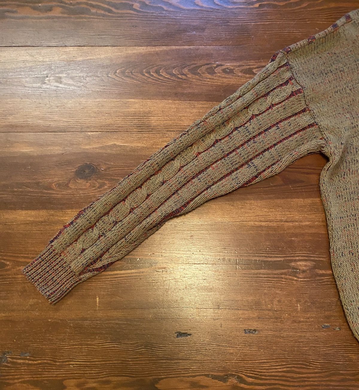 Vintage Vintage 80’s Ryan Keith Cable Knit Sweater Size US L / EU 52-54 / 3 - 10 Thumbnail