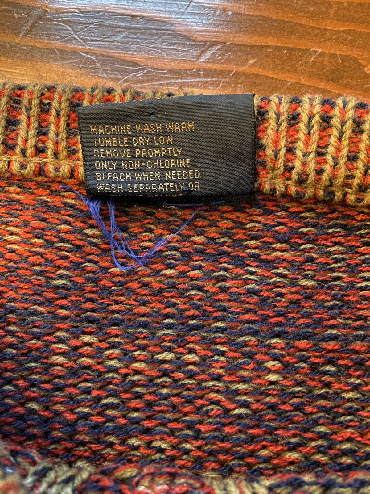 Vintage Vintage 80’s Ryan Keith Cable Knit Sweater Size US L / EU 52-54 / 3 - 6 Thumbnail