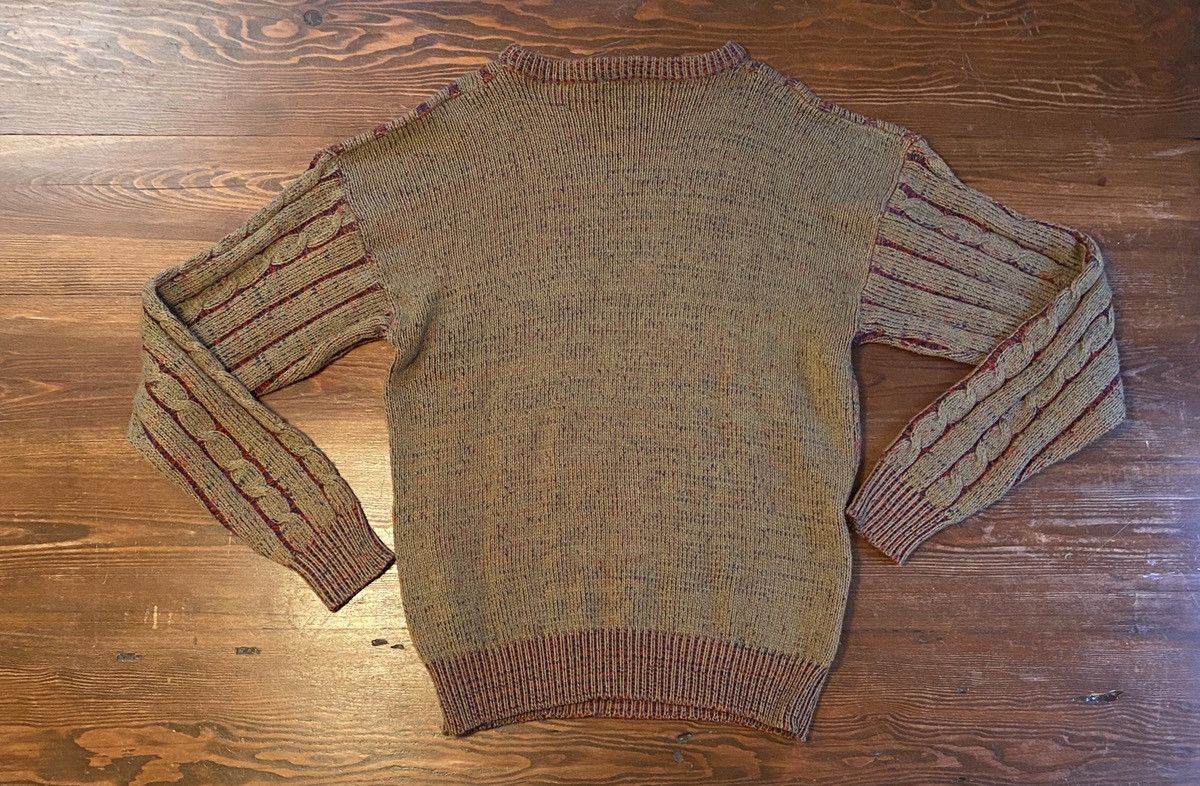 Vintage Vintage 80’s Ryan Keith Cable Knit Sweater Size US L / EU 52-54 / 3 - 9 Thumbnail
