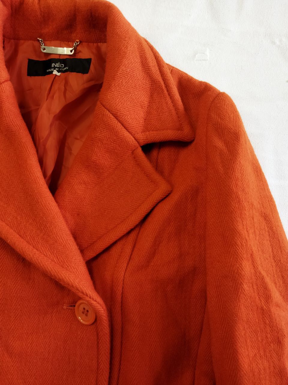 Yohji Yamamoto Vintage Ined Yohji Yamamoto Japan Wool Coat Size S / US 4 / IT 40 - 3 Thumbnail