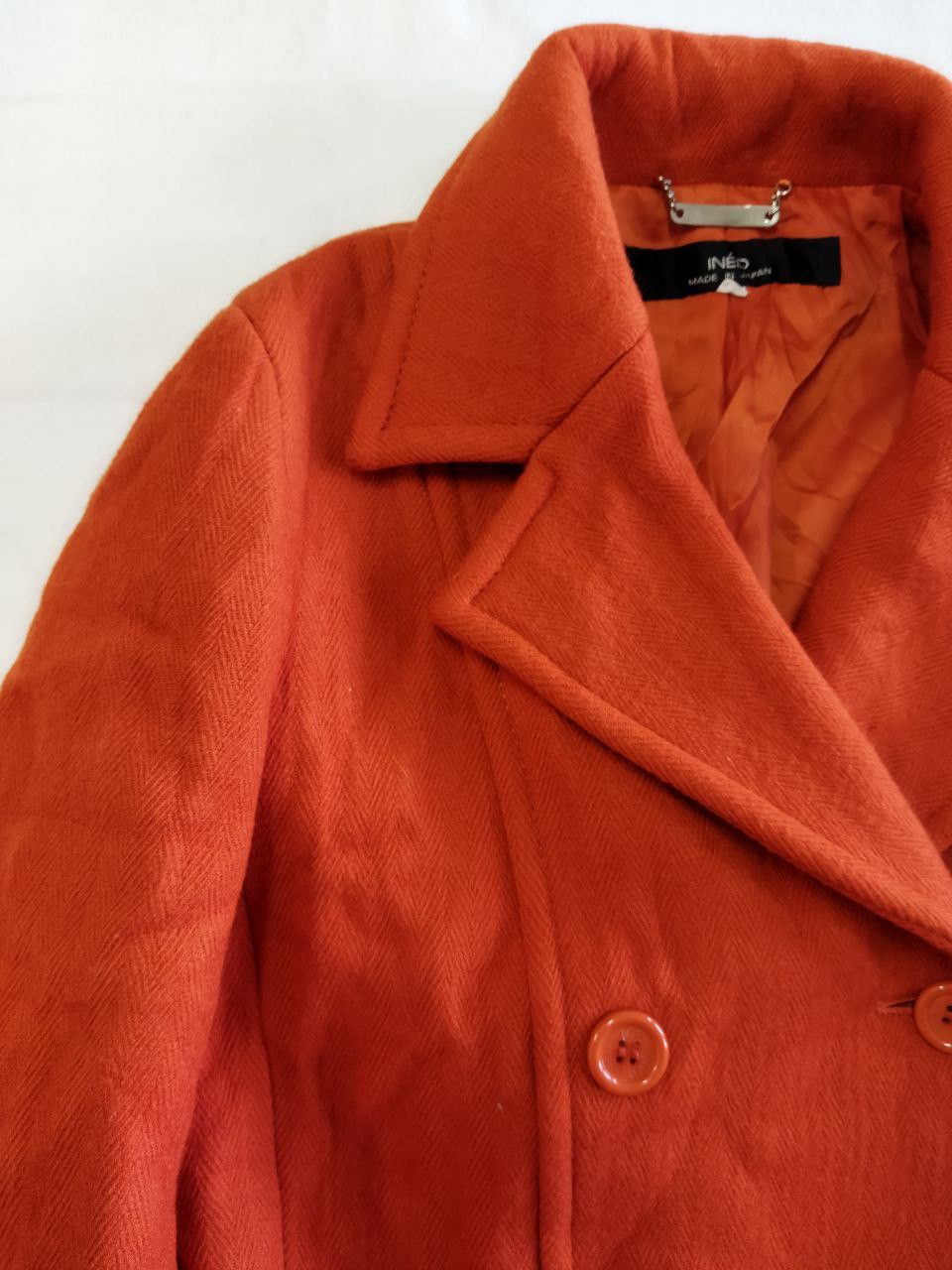 Yohji Yamamoto Vintage Ined Yohji Yamamoto Japan Wool Coat Size S / US 4 / IT 40 - 4 Thumbnail