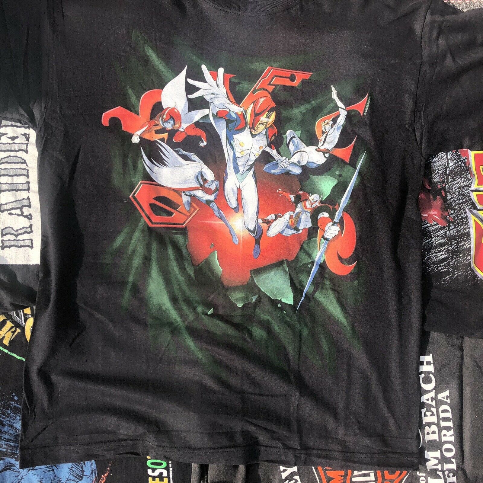 Rap Tees Vintage Gatchaman Anime Size US L / EU 52-54 / 3 - 1 Thumbnail