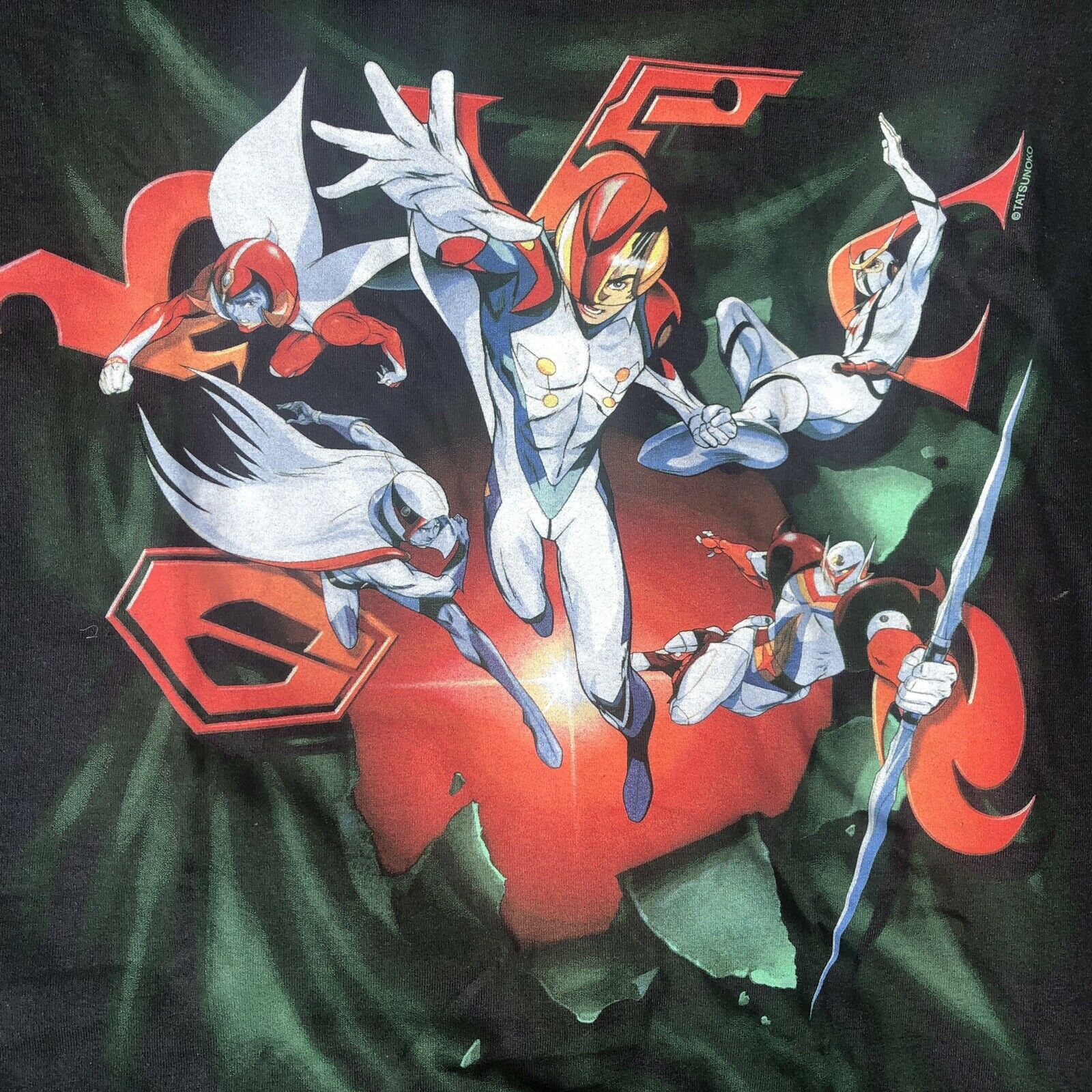 Rap Tees Vintage Gatchaman Anime Size US L / EU 52-54 / 3 - 2 Thumbnail