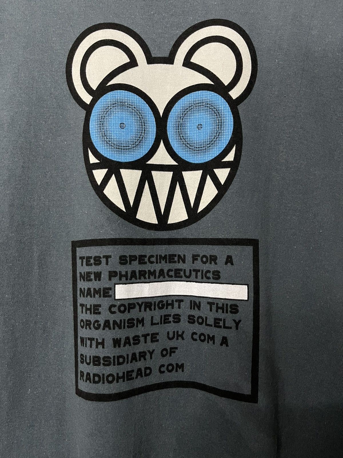 Band Tees × Vintage Vintage Radiohead By Waste Grunge Tees Size US M / EU 48-50 / 2 - 2 Thumbnail