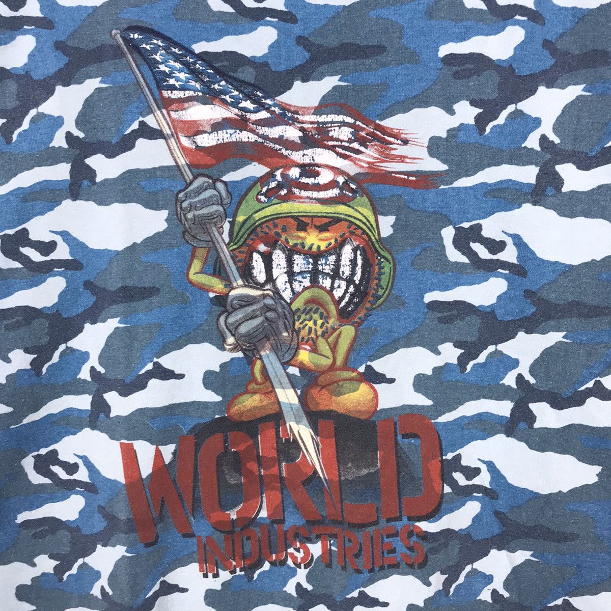 Hook-Ups × Powell Peralta × Shorty's Skateboards 🔥STEALS🔥 Vintage 90s World Industries Skateboard Flame Boy Size US M / EU 48-50 / 2 - 4 Thumbnail
