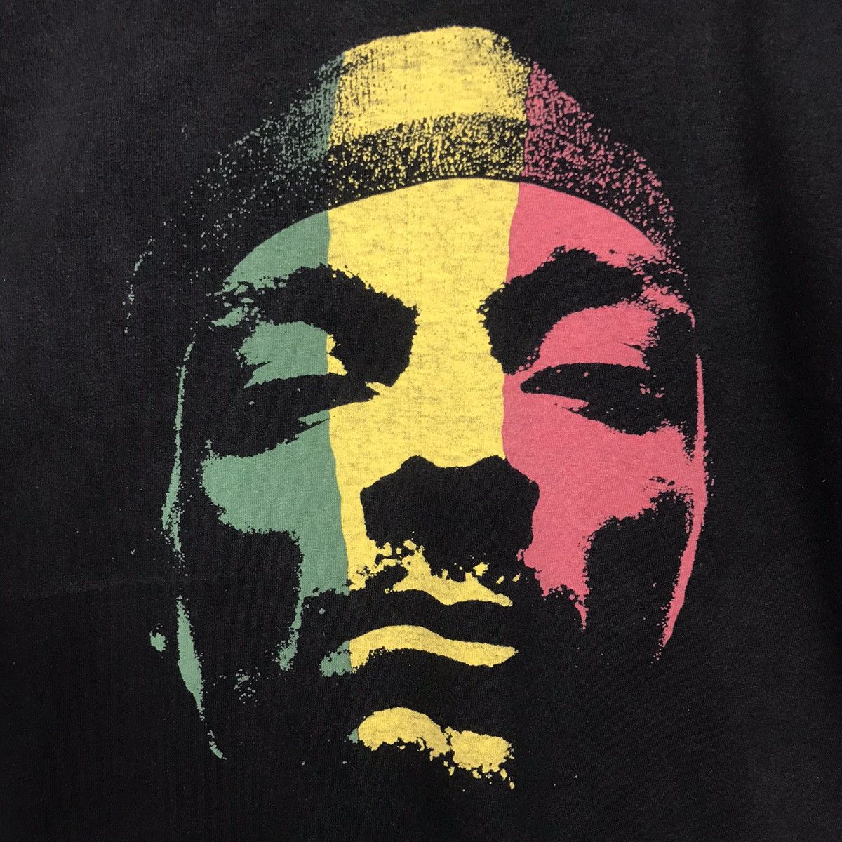 Band Tees × Snoop Dogg Snoop Dogg American Rap Tee Rapper Rasta Size US M / EU 48-50 / 2 - 4 Thumbnail