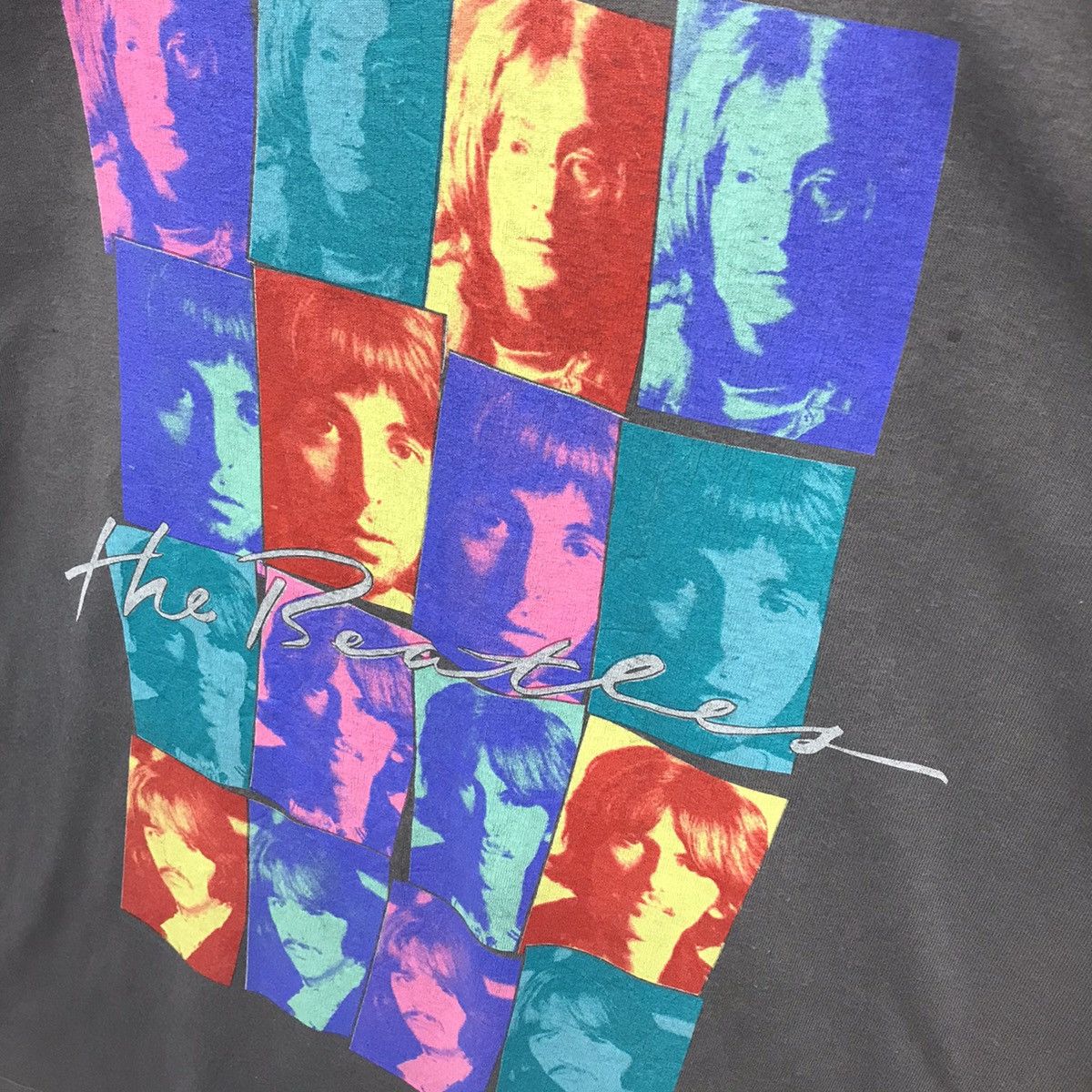 Band Tees × Vintage *Rare!! Vintage 90s The Beatles Rock Band Tees Size US XL / EU 56 / 4 - 9 Thumbnail